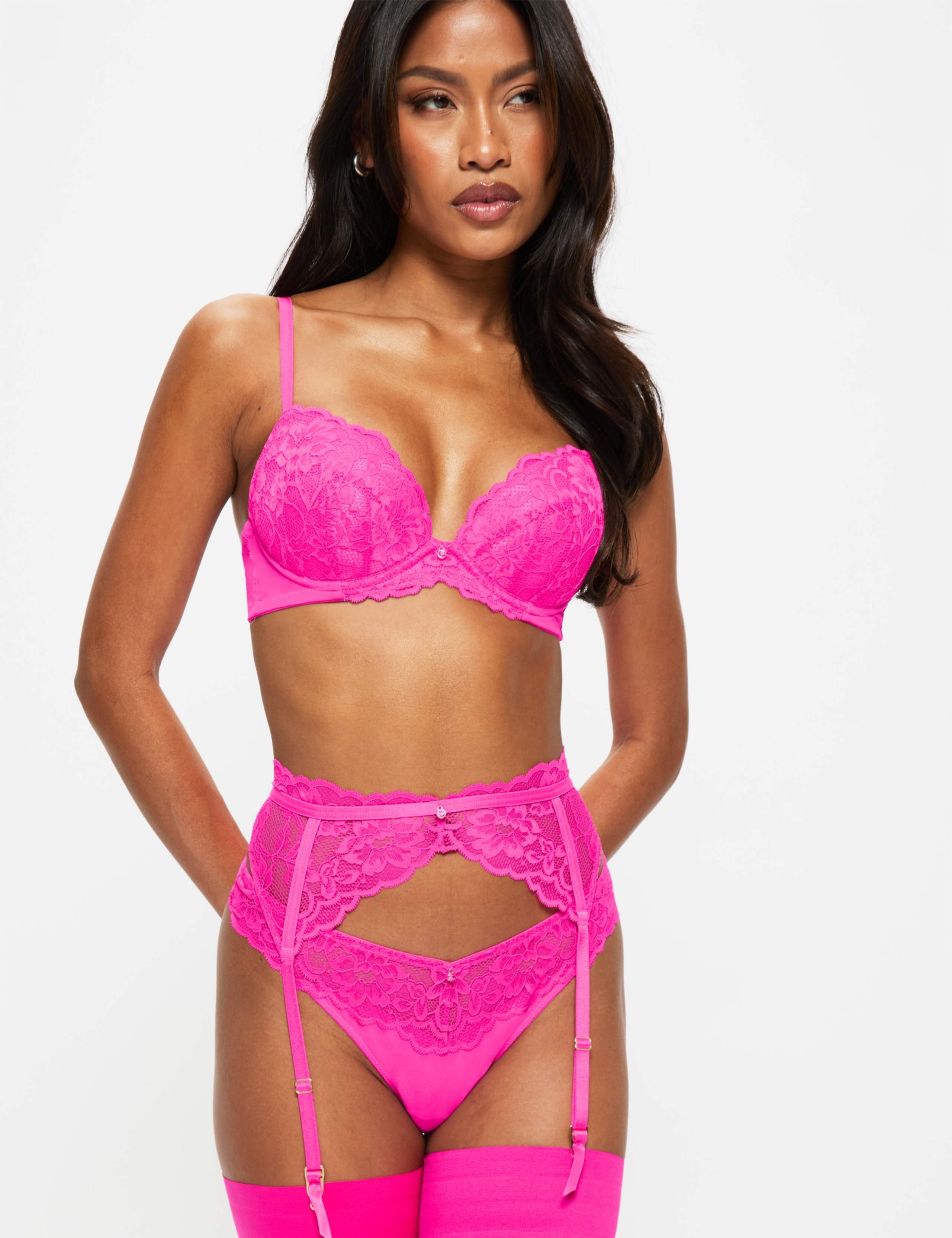Sexy Lace Wired Plunge Bra (A-G) 3 of 5