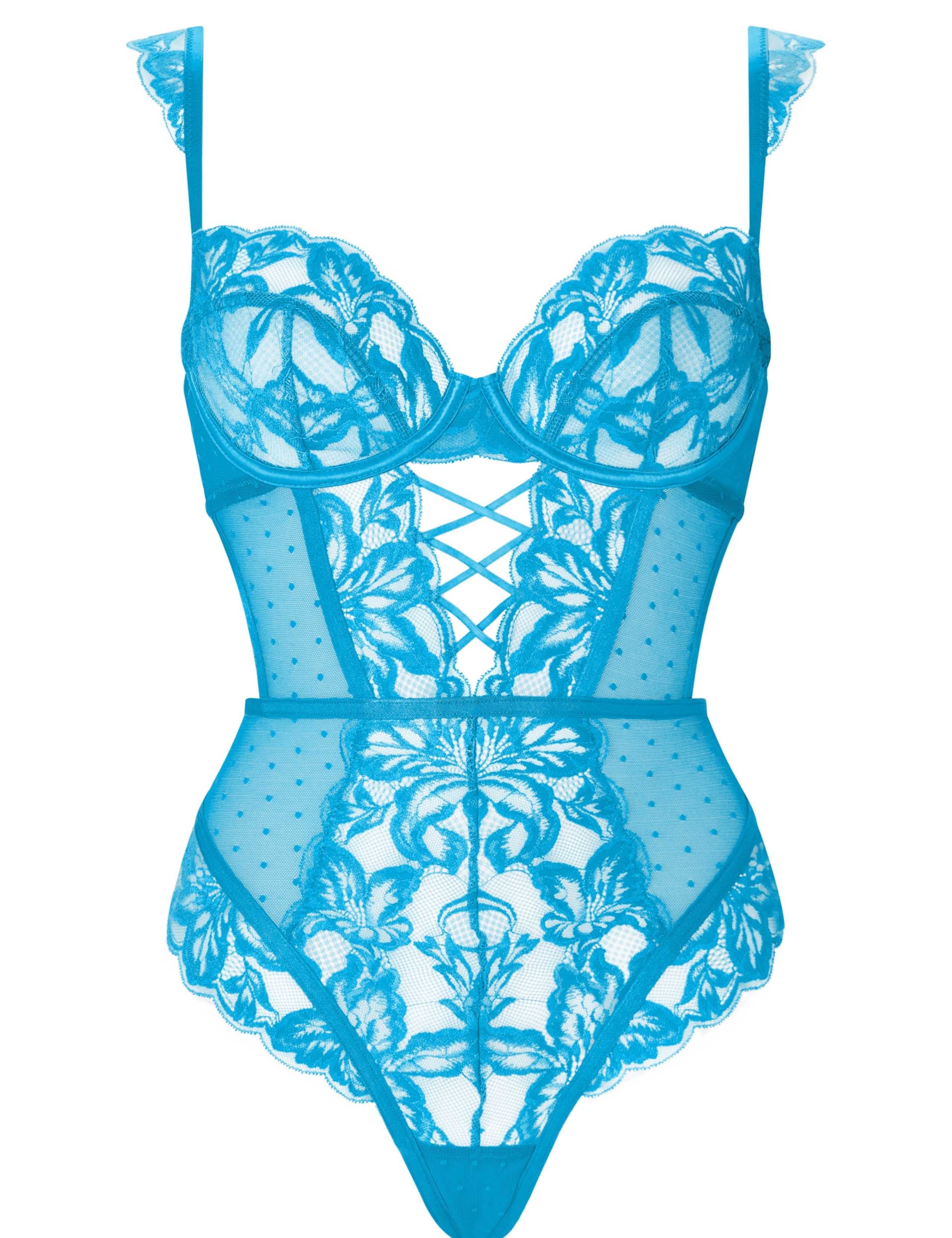 Mesh & Lace Wired Body 2 of 5
