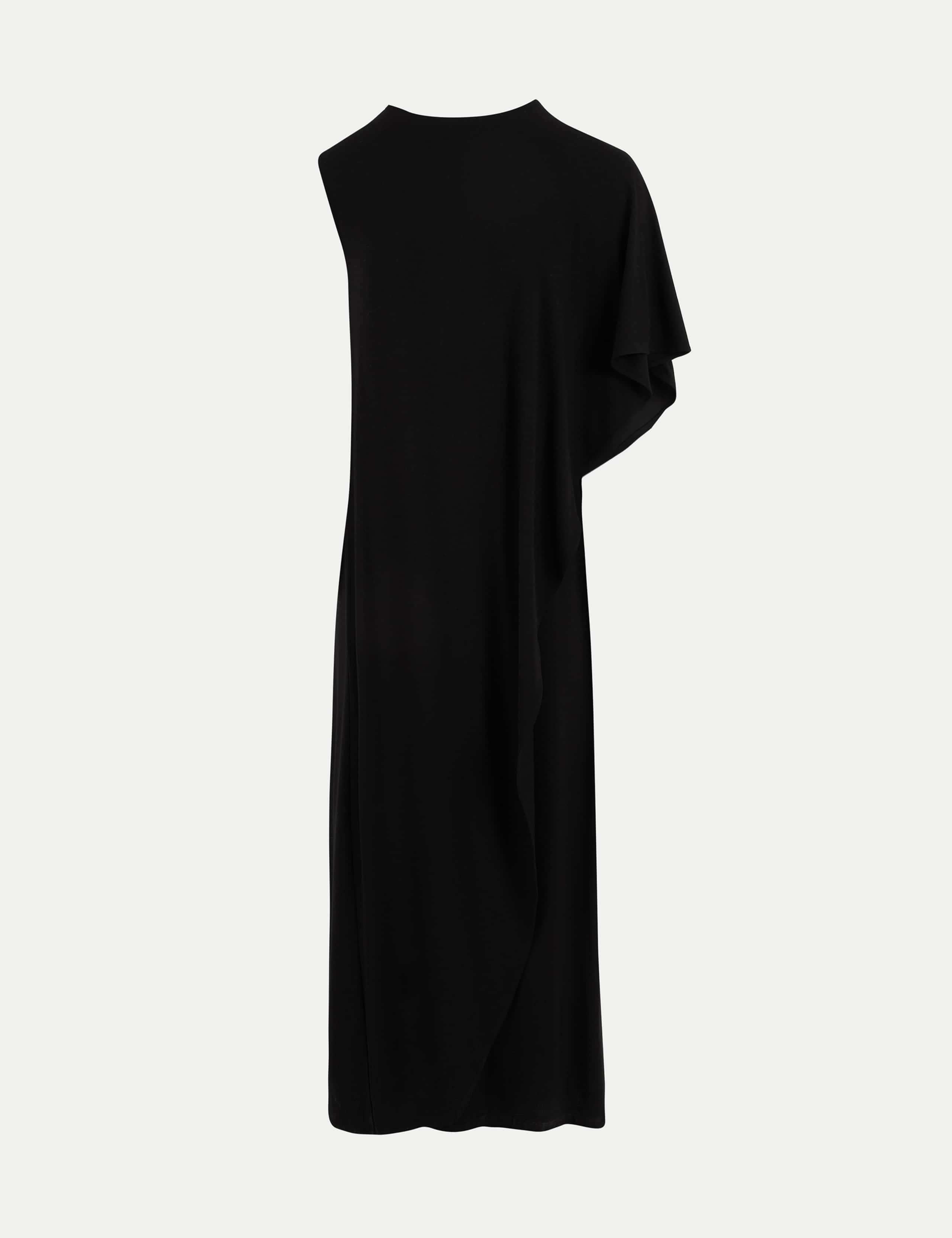 Jersey Maxi Column Cape Dress 2 of 5