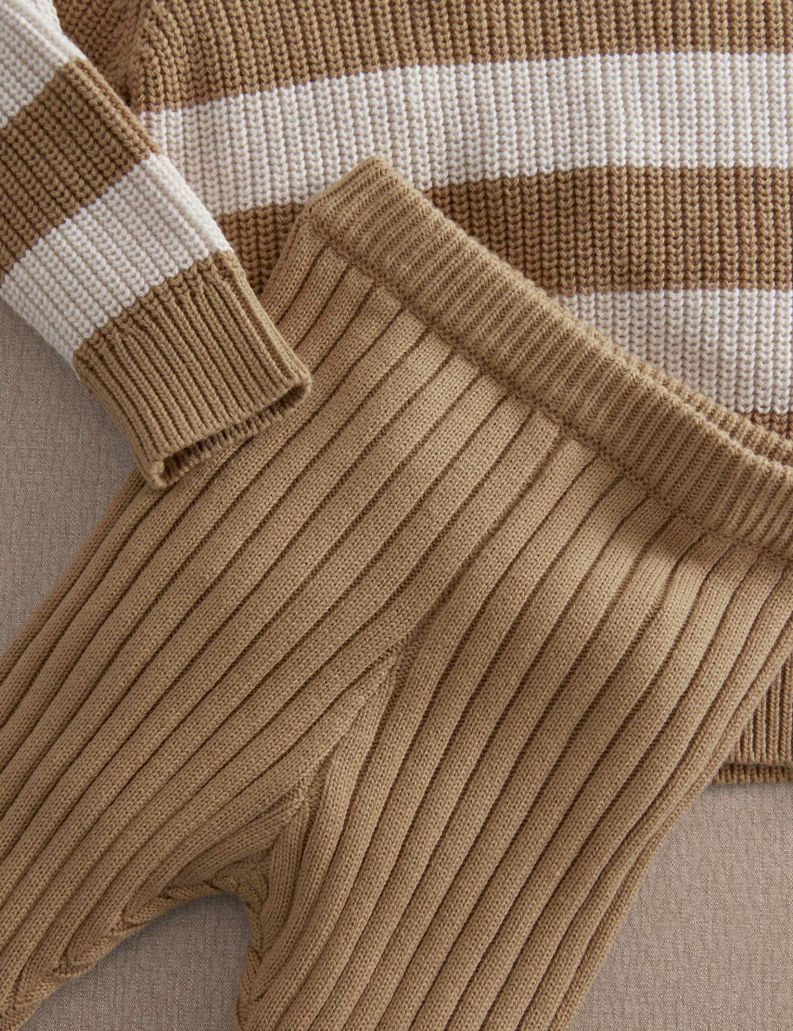 2 Piece Striped Knitted Outfit (0-3 Yrs) 6 of 7