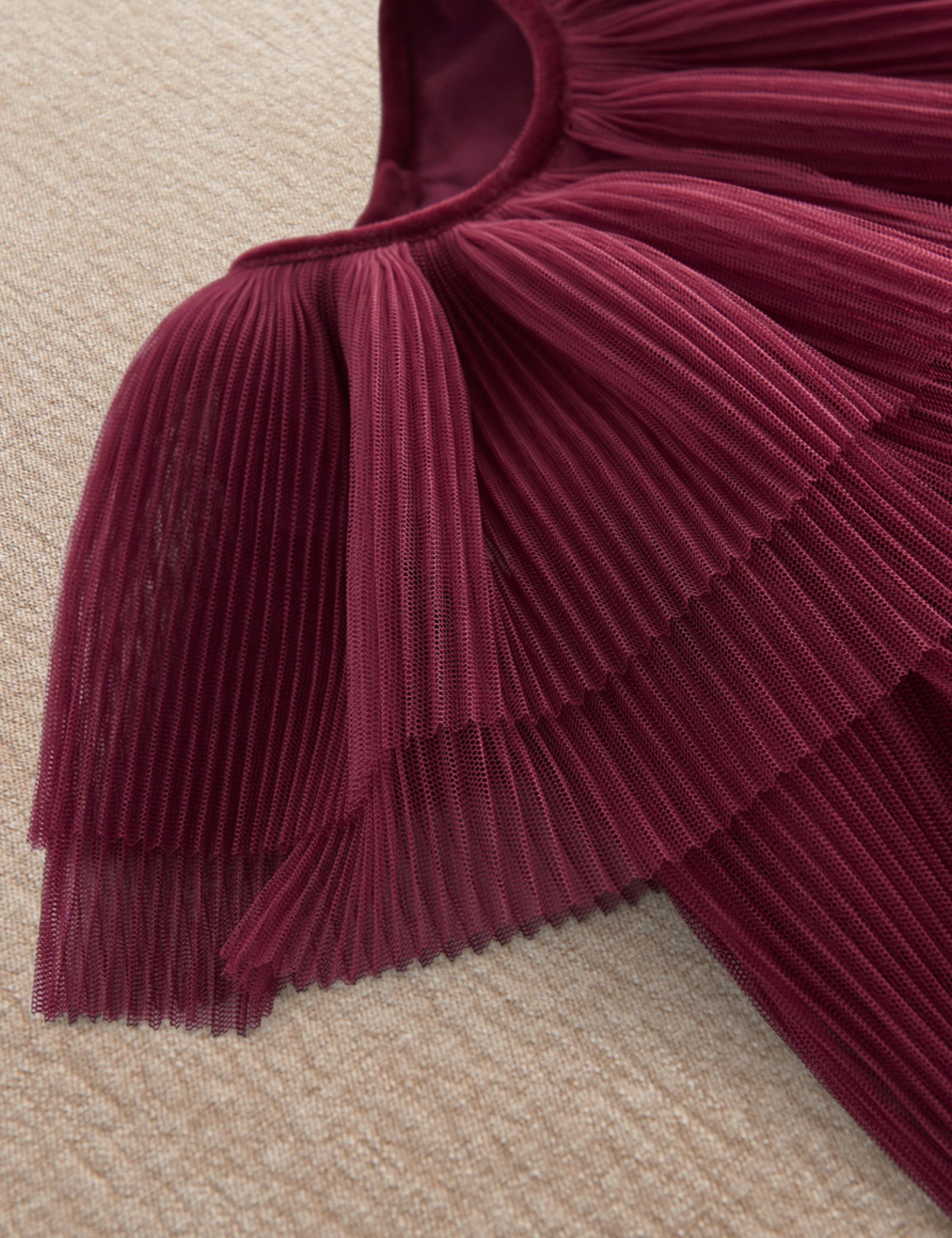 Tulle Pleated Cape Dress (3-36 Mths) 5 of 5