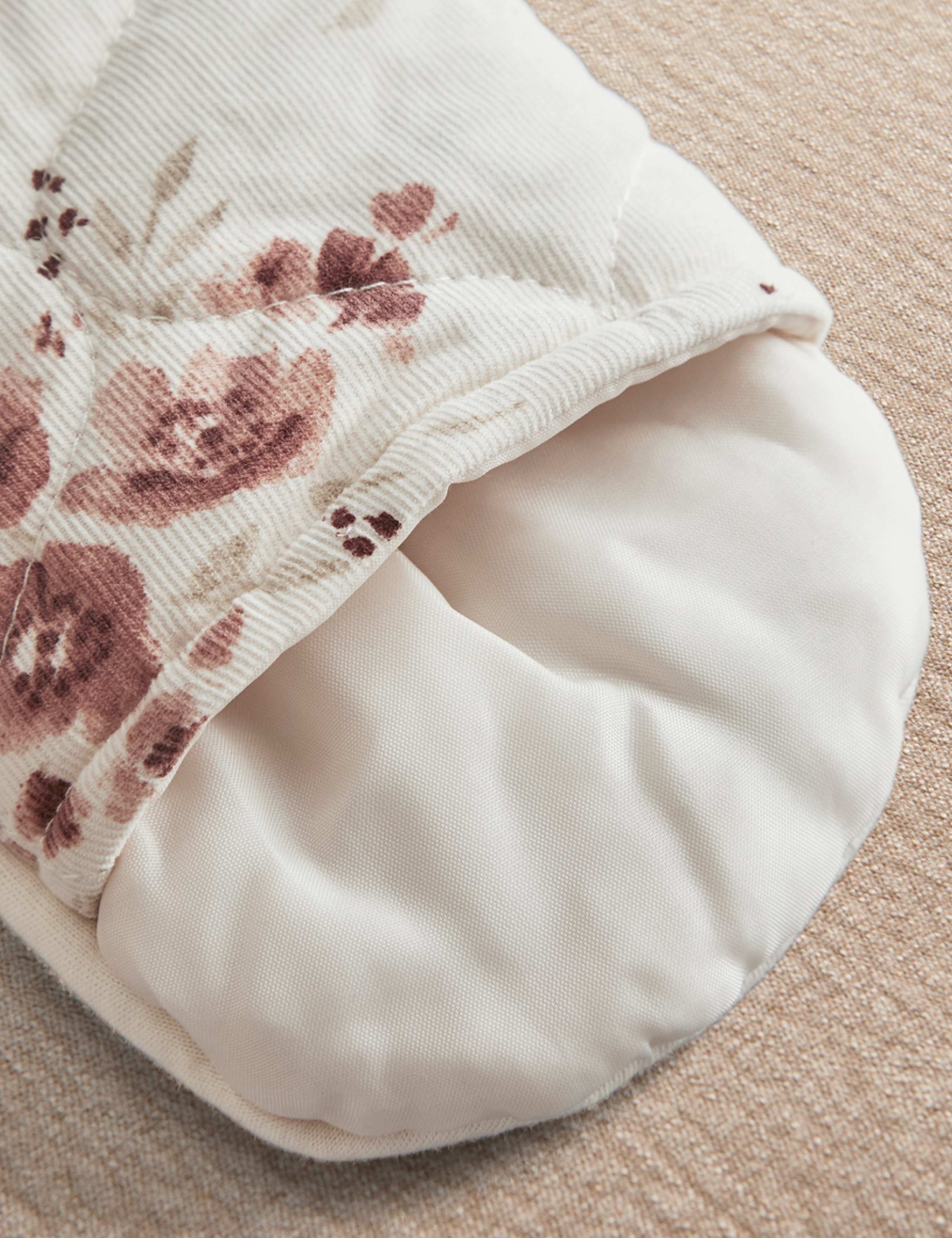 Pure Cotton Ditsy Floral Pramsuit (0-12 Mths) 4 of 4