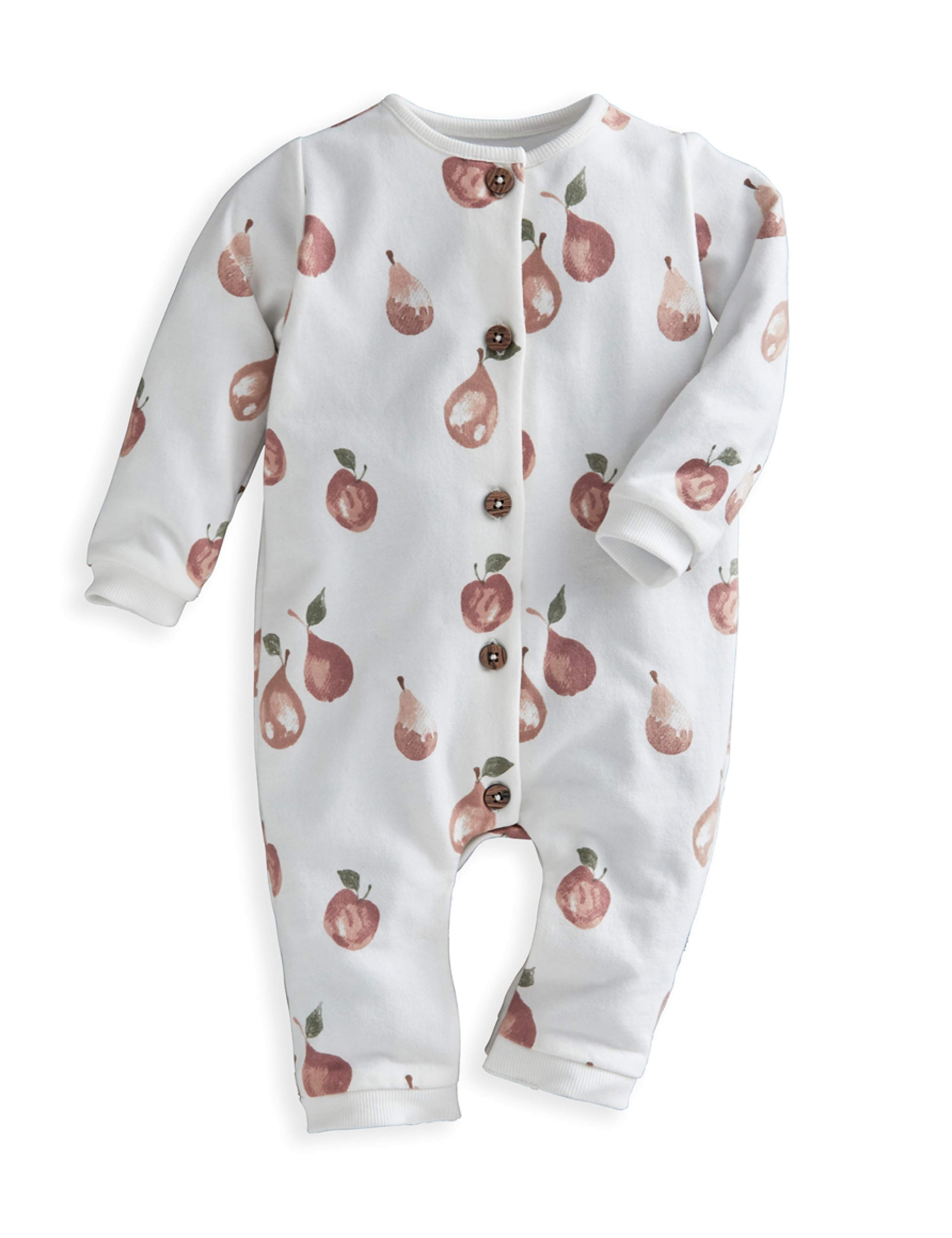 Pure Cotton Fruit Print Romper (0-12 Mths) 2 of 5