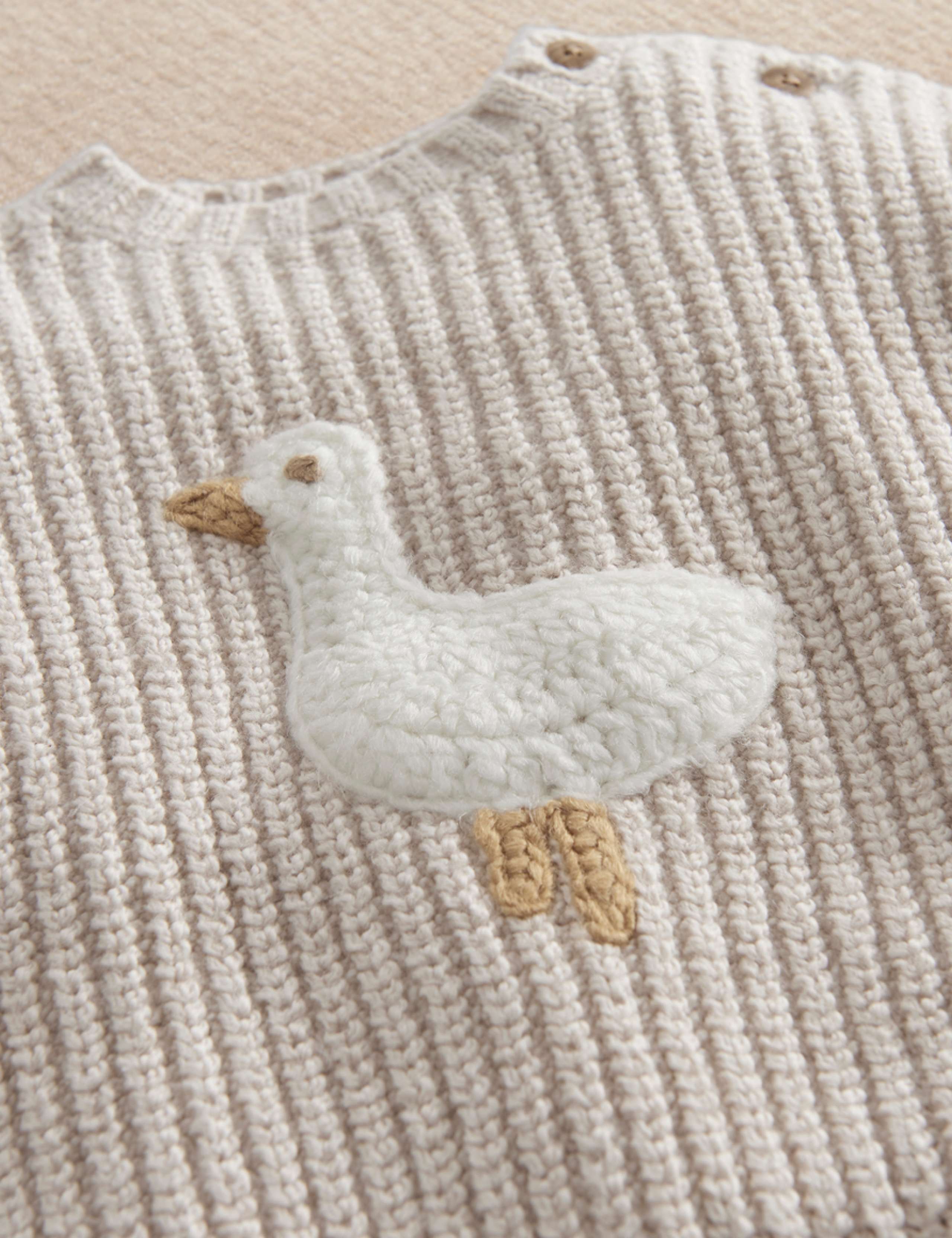 2 Piece Cotton Rich Knitted Outfit (0-9 Mths) 3 of 5