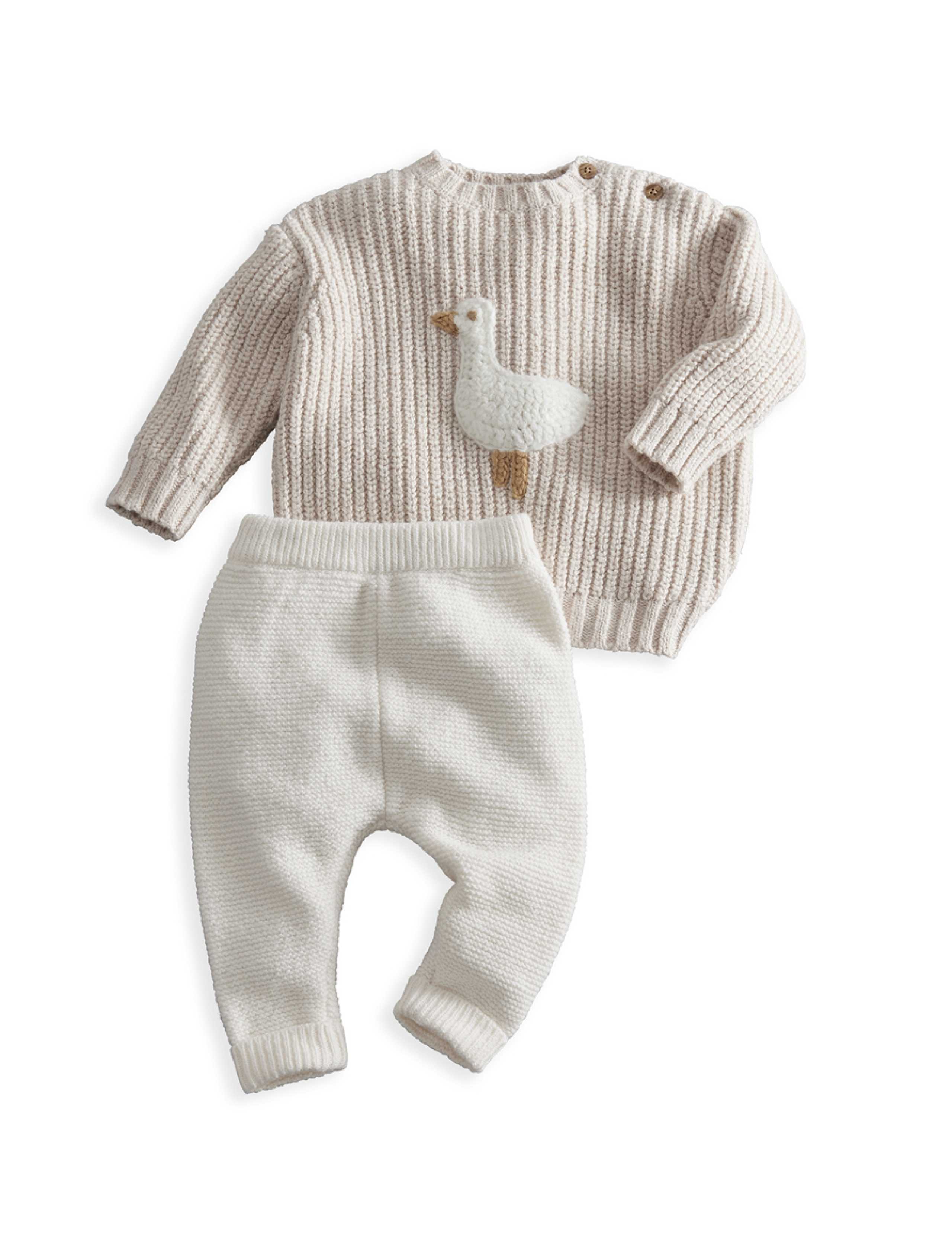 2 Piece Cotton Rich Knitted Outfit (0-9 Mths) 2 of 5