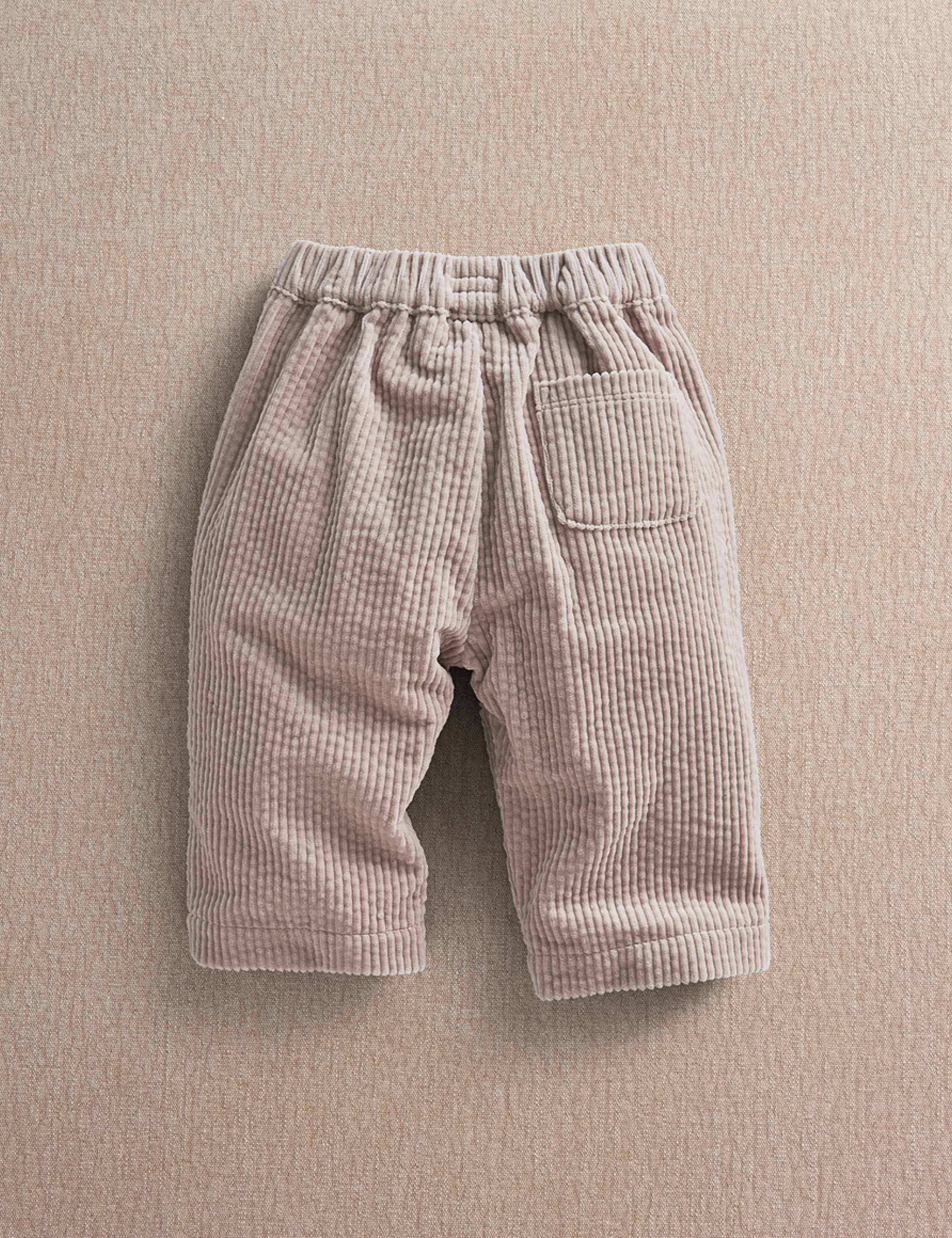 Cord Berry Embroidered Trousers (0-36 Mths) 3 of 5