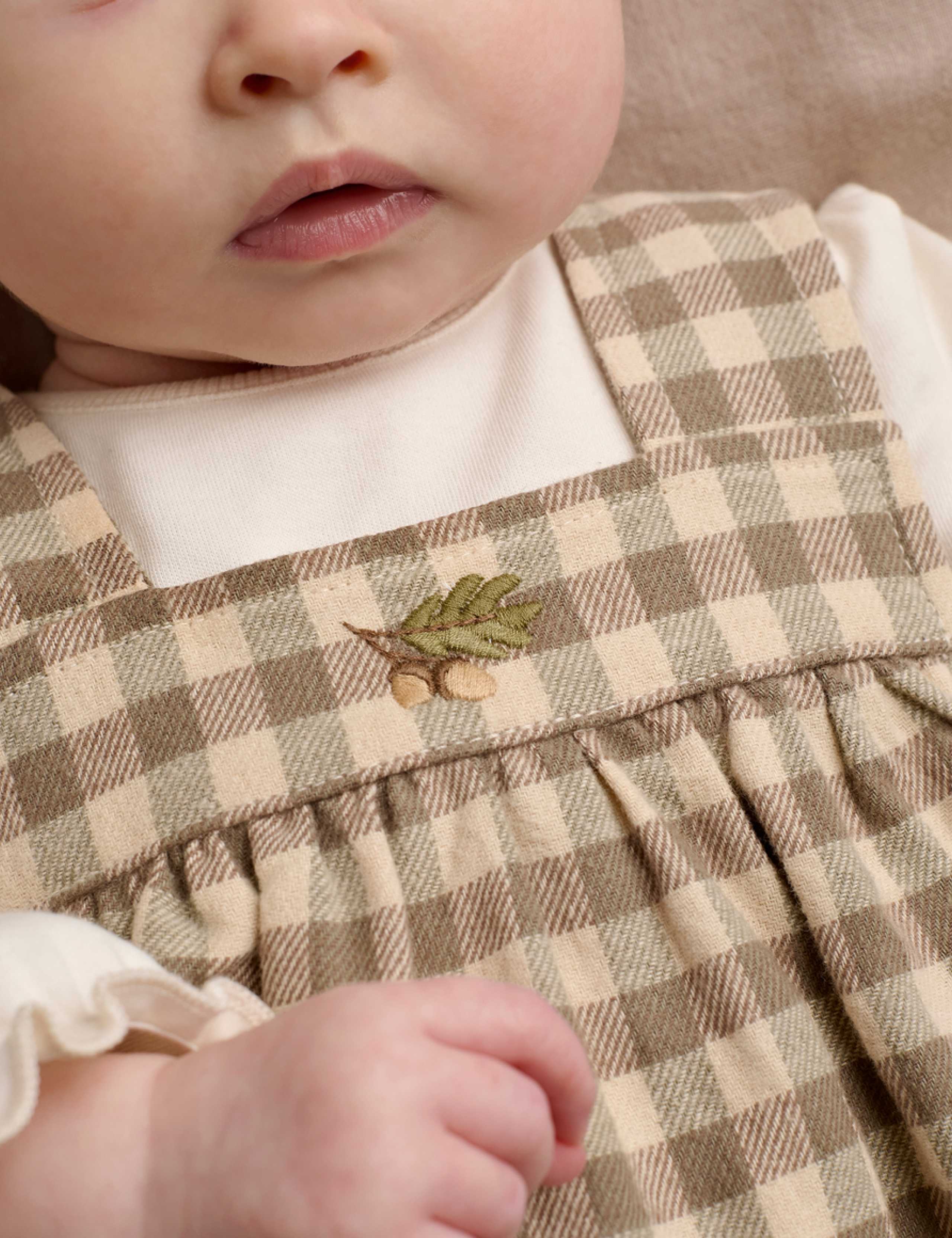 2 Piece Pure Cotton Gingham Outfit (0-24 Mths) 5 of 6