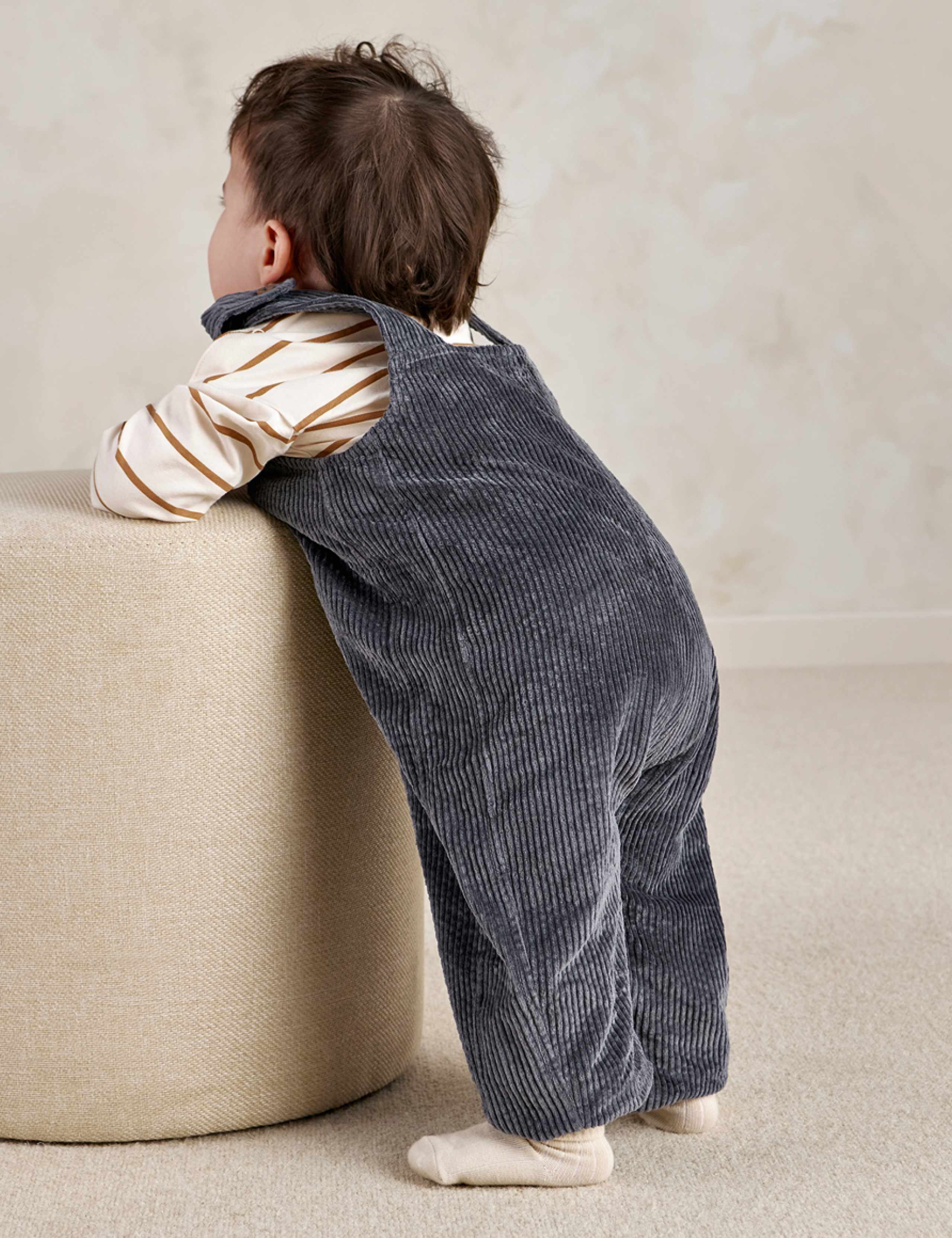 2 Piece Cord Dungarees Outfit (0-24 Mths) 4 of 9