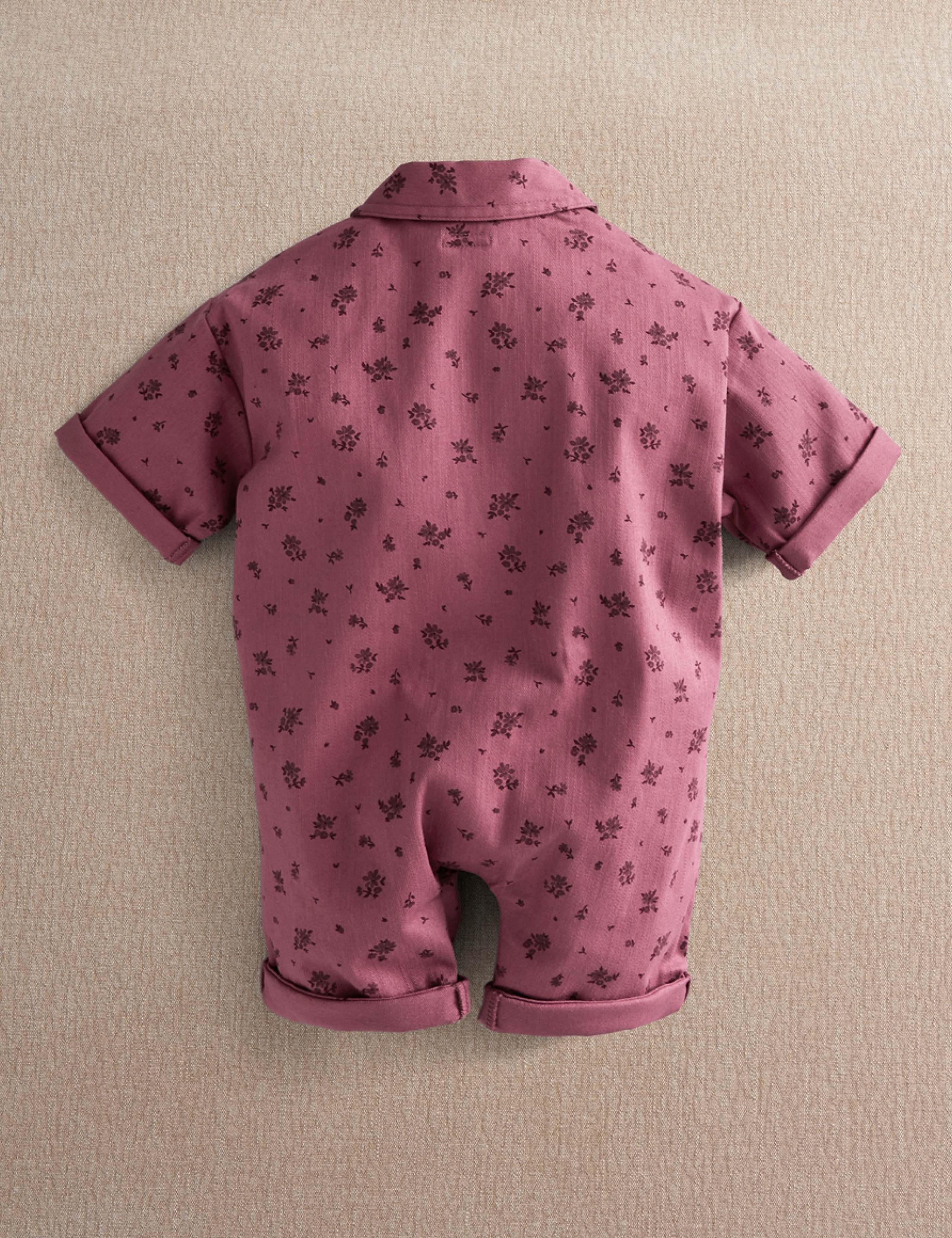 Cotton Rich Boiler Suit Romper (0-24 Months) 4 of 5