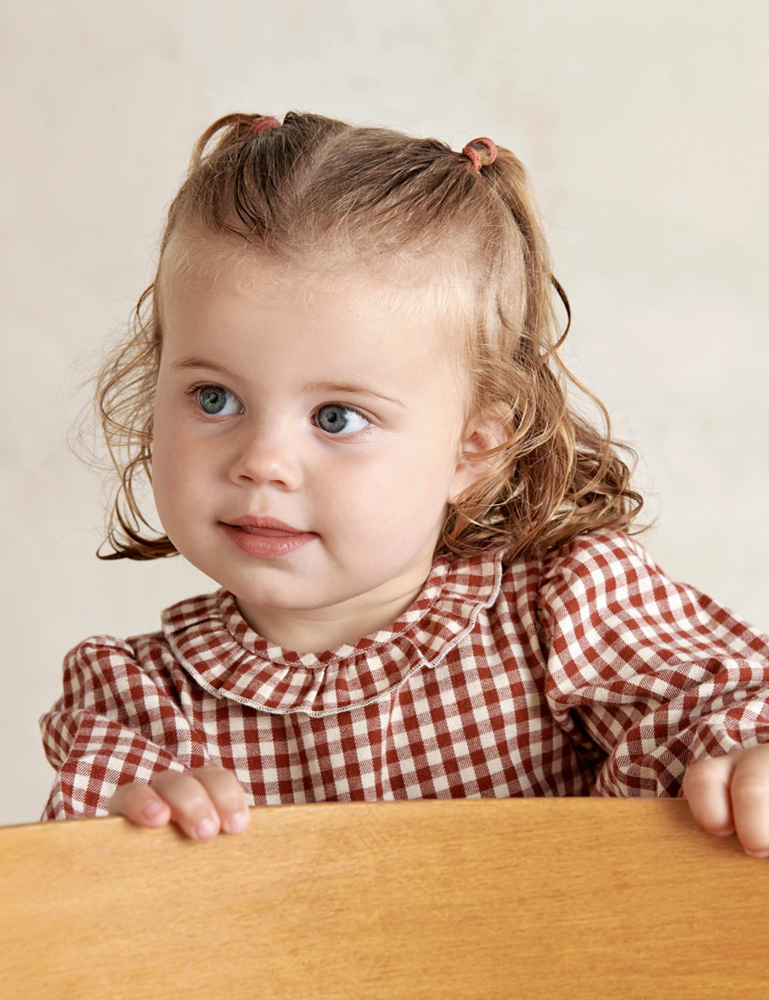 Pure Cotton Gingham Dress (0-24 Months) 5 of 9
