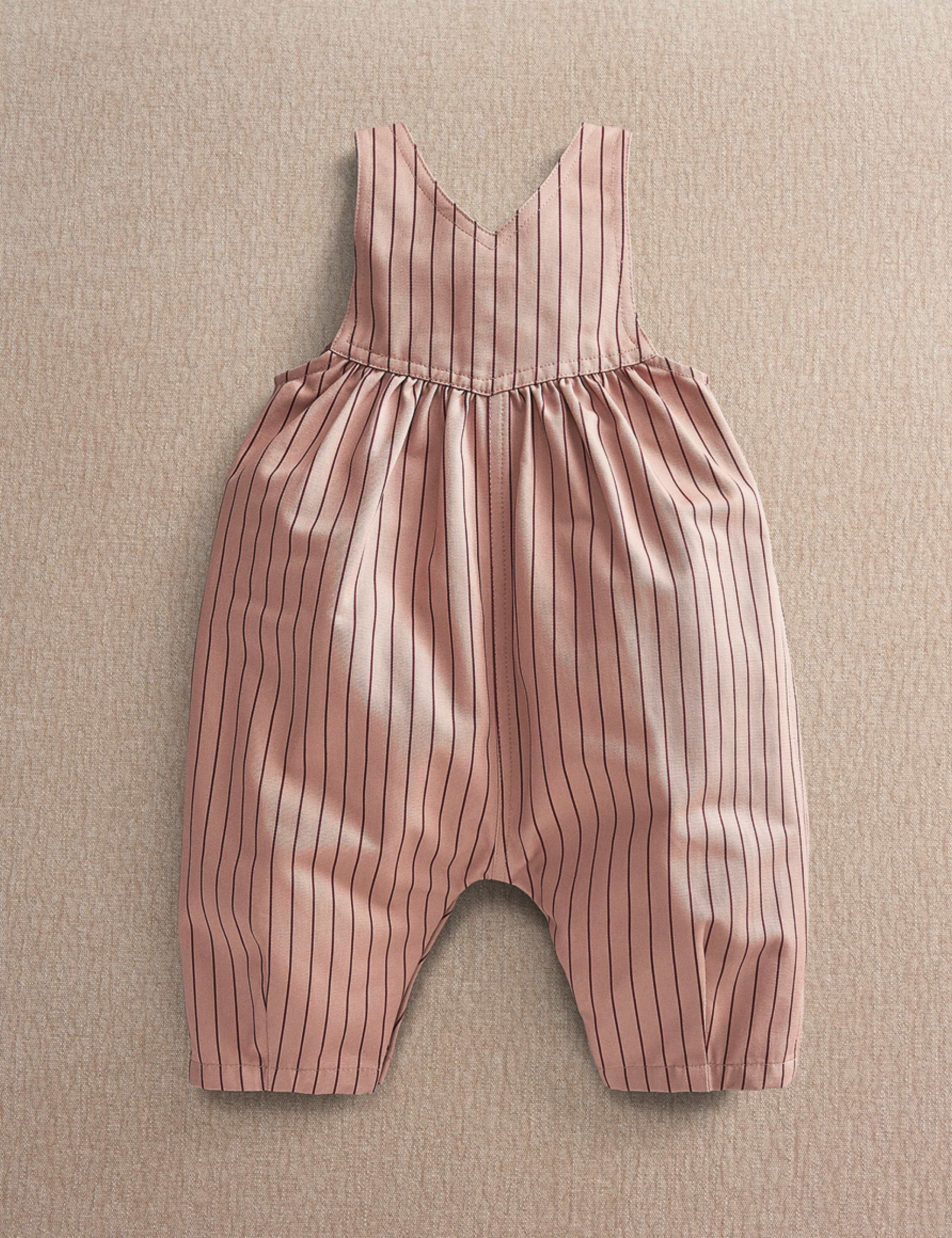 Pure Cotton Heart Dungarees (0-24 Months) 5 of 5