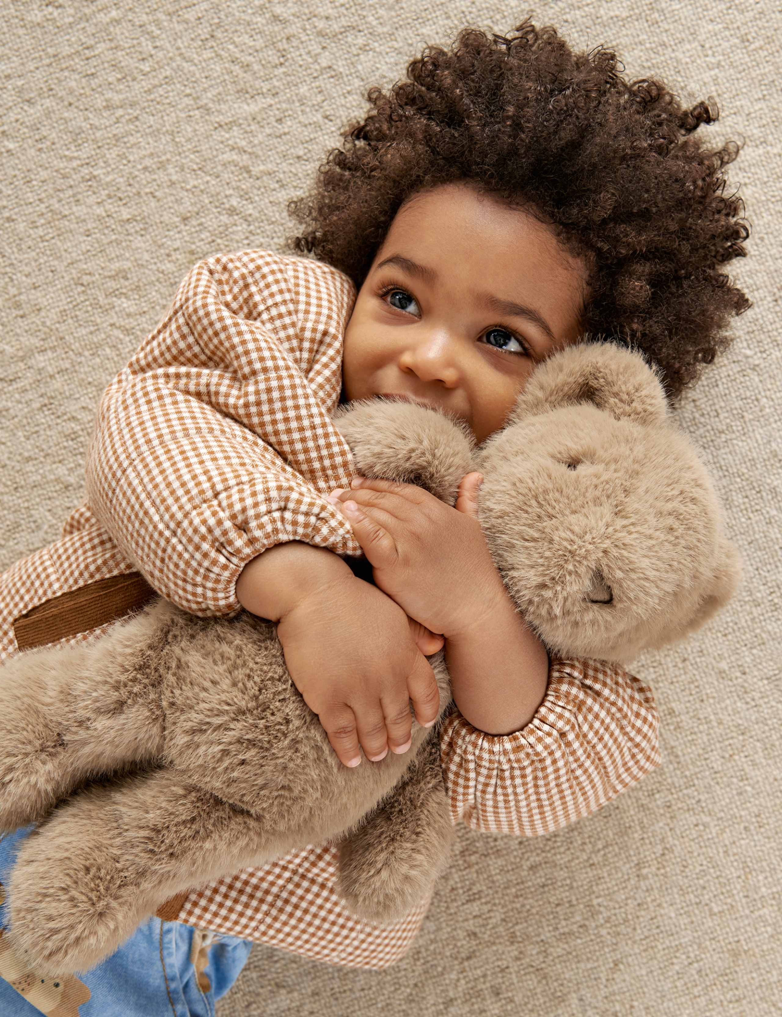 Pure Cotton Gingham Quilted Jacket (2 Months - 3 Years) 3 of 7