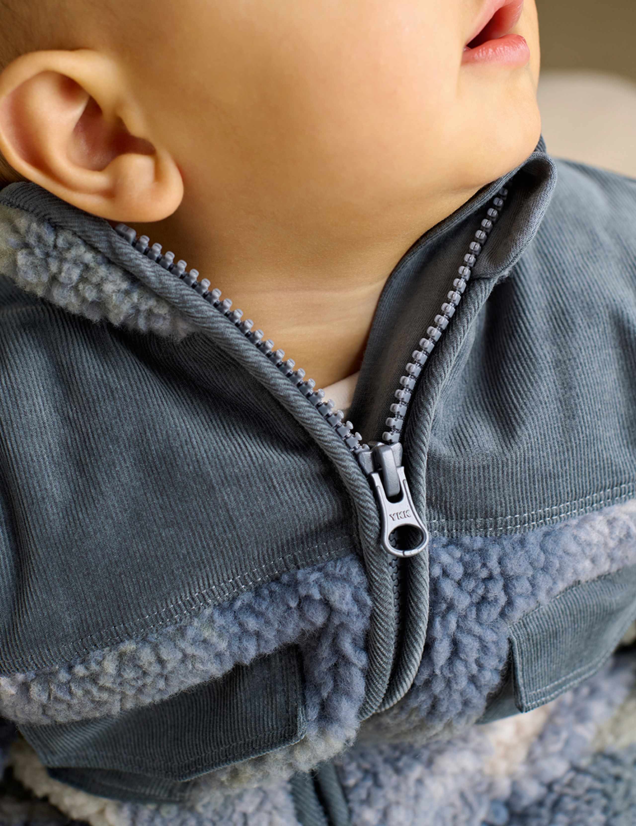 Borg Checked Padded Pramsuit (0-12 Mths) 6 of 9
