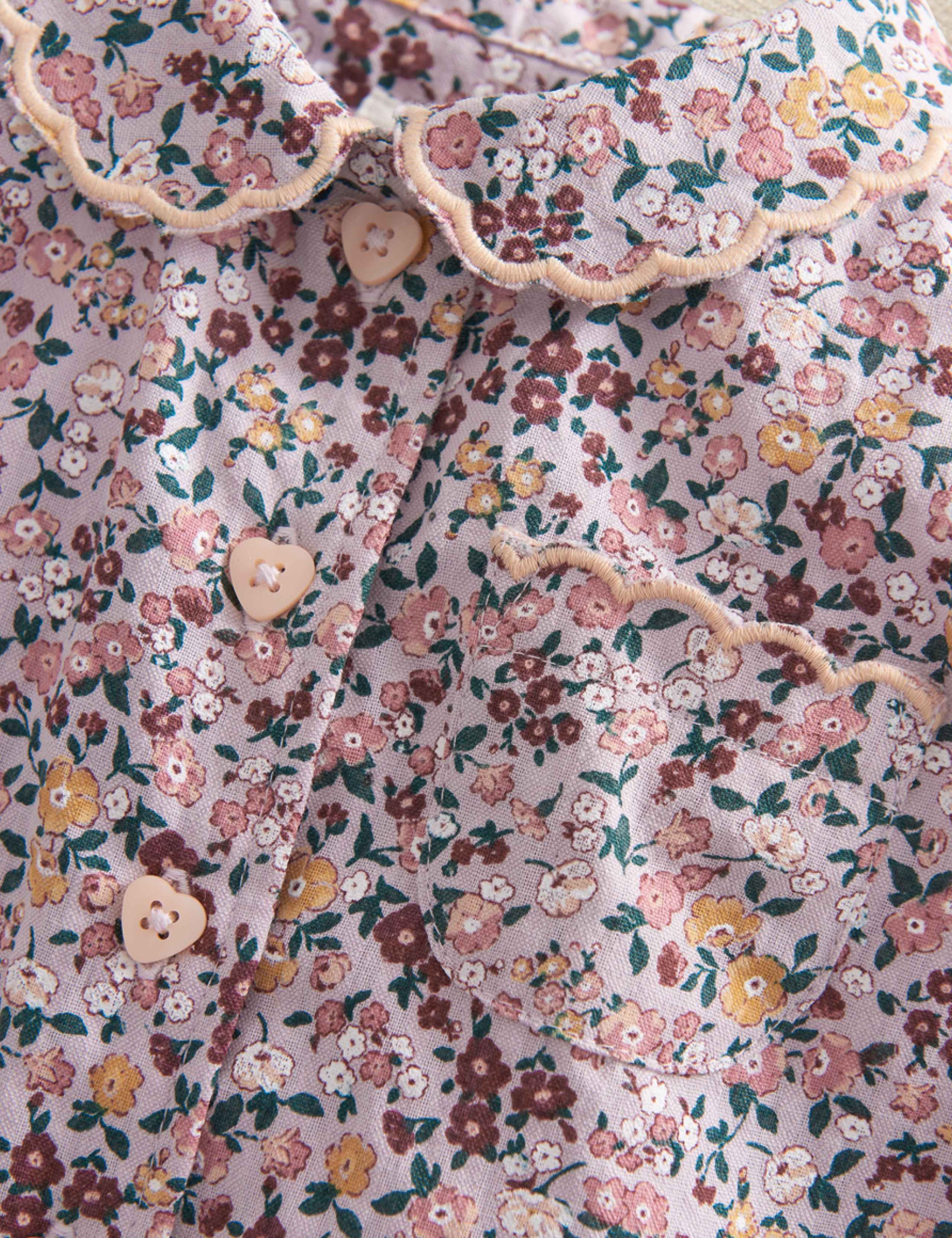 Pure Cotton Vintage Floral Woven Pyjamas (3-36 Mths) 3 of 4