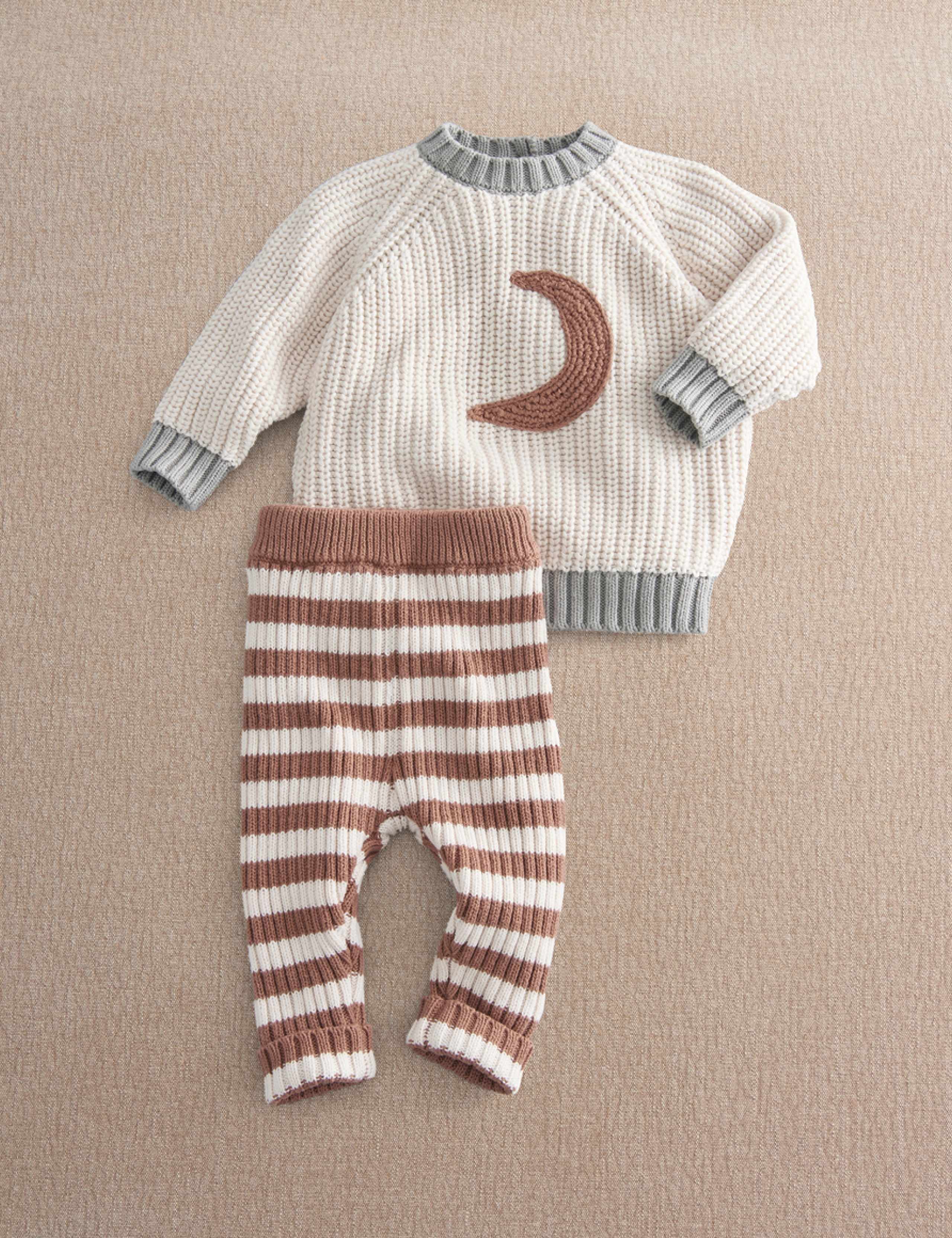 2 Piece Pure Cotton Knitted Outfit (0-24 Mths) 7 of 9
