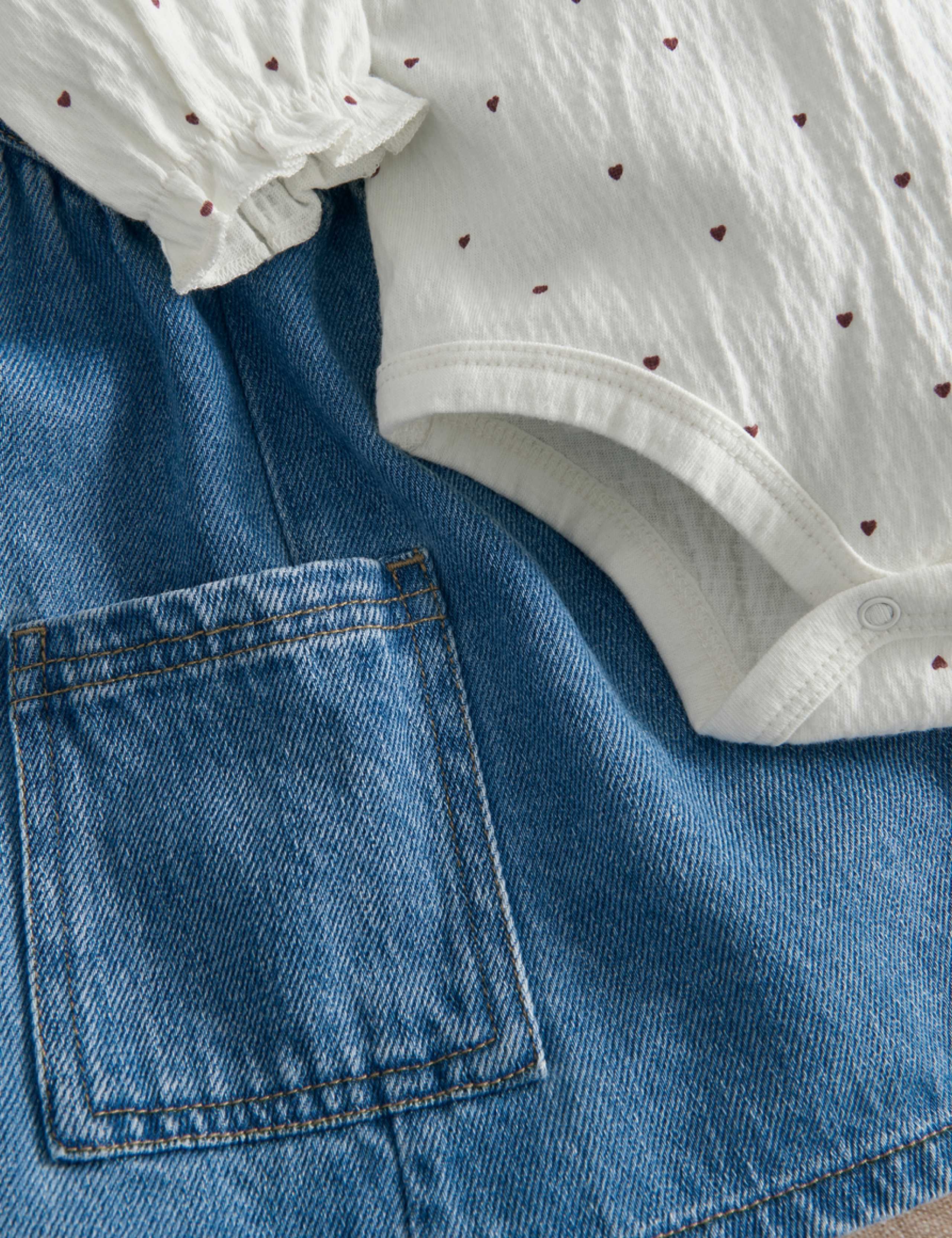 2 Piece Cotton Rich Dress Set (0-24 Mths) 5 of 5