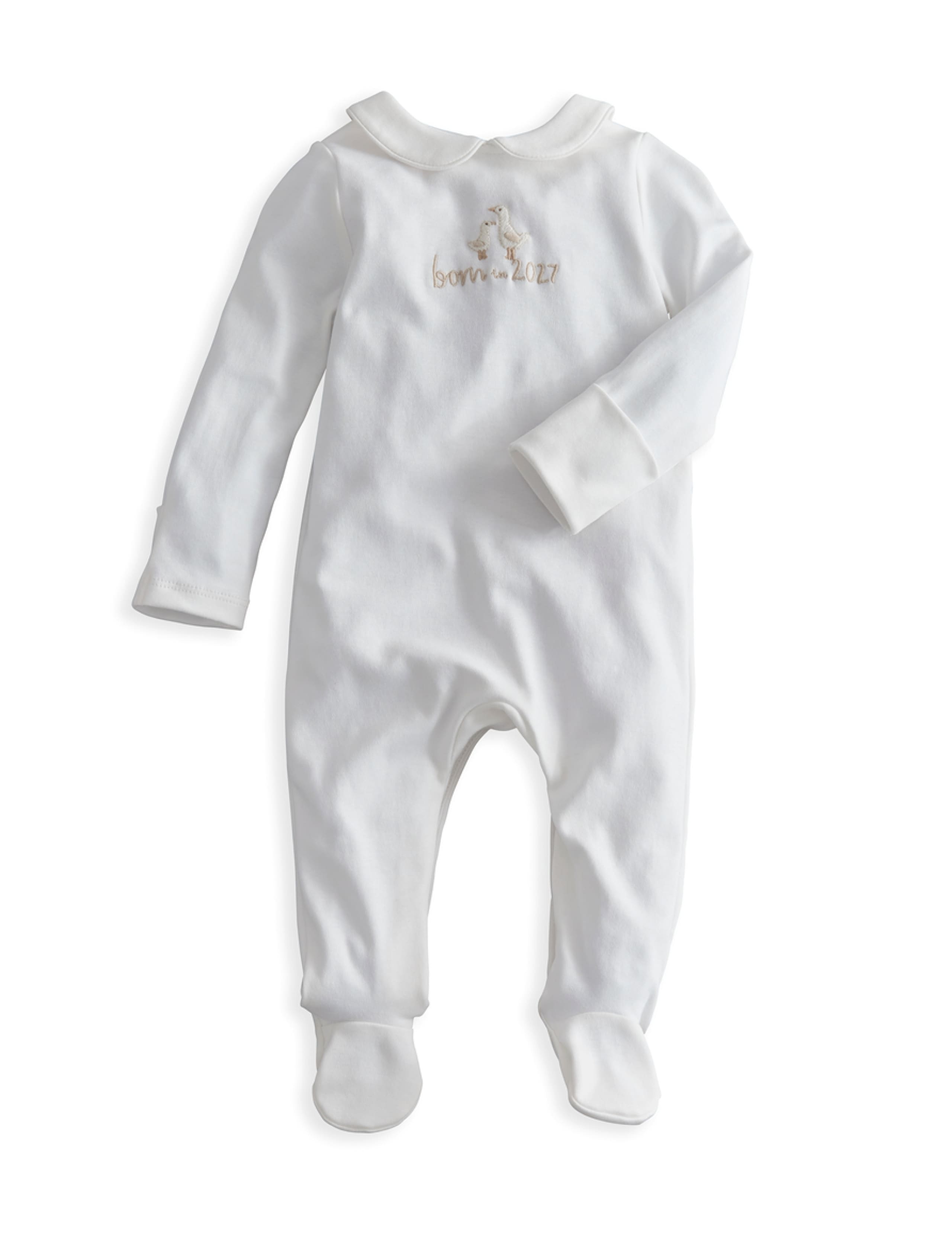 Pure Cotton Born in 2027 Sleepsuit (0-6 Mths) 2 of 4
