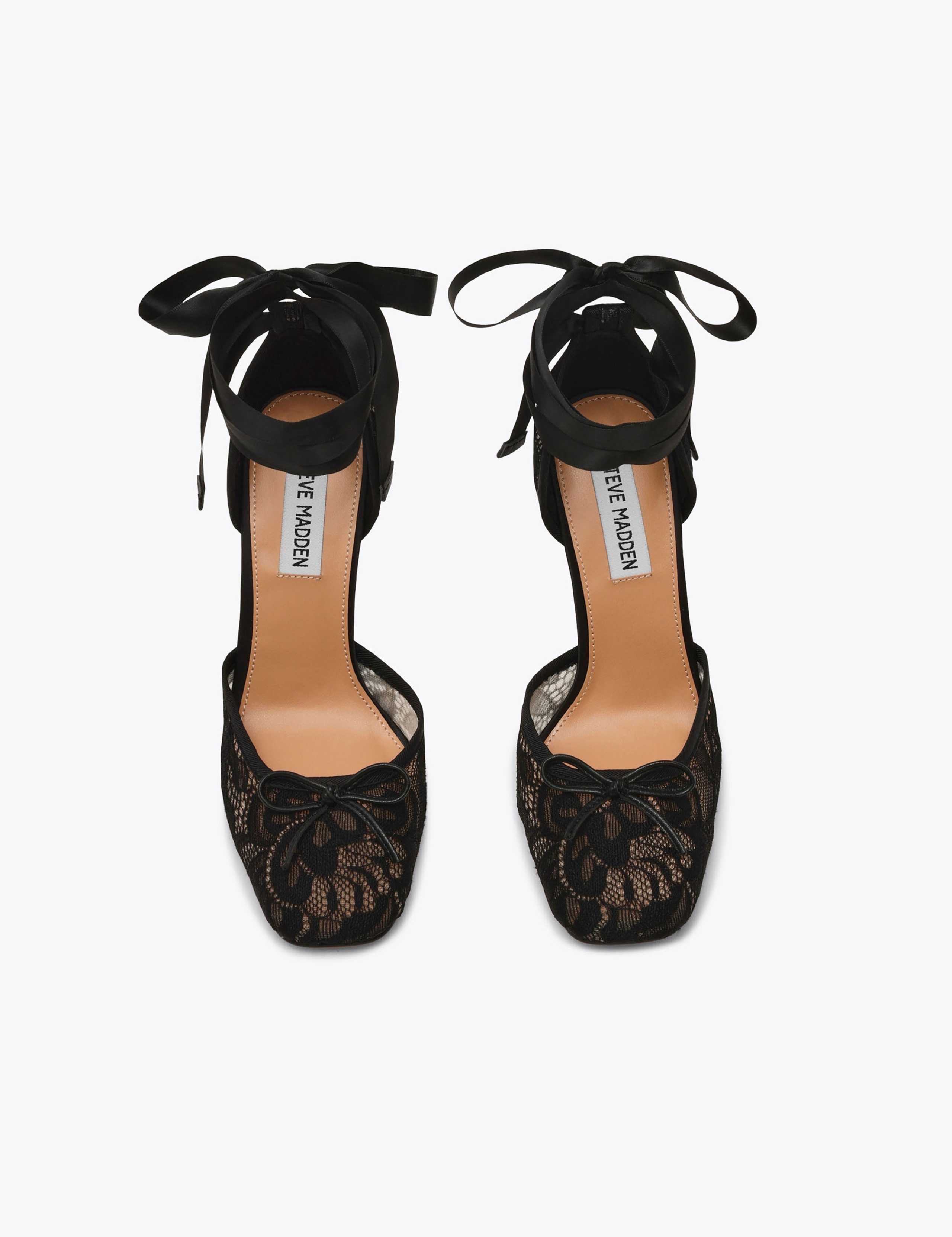 Larina Lace Ankle Strap Stiletto Heels 2 of 5