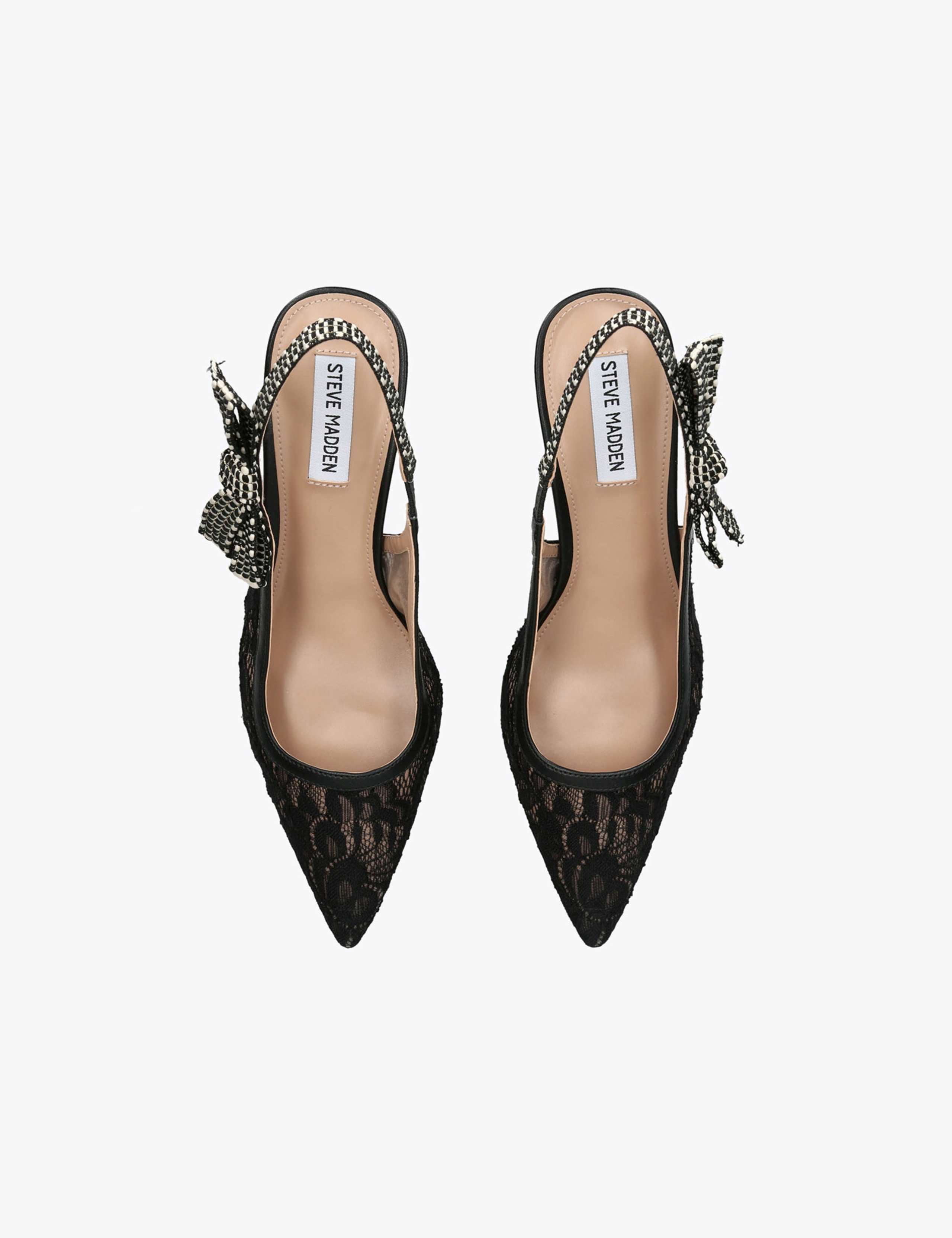 Ensemble Lace Slingback Pointed Toe Heels 5 of 5