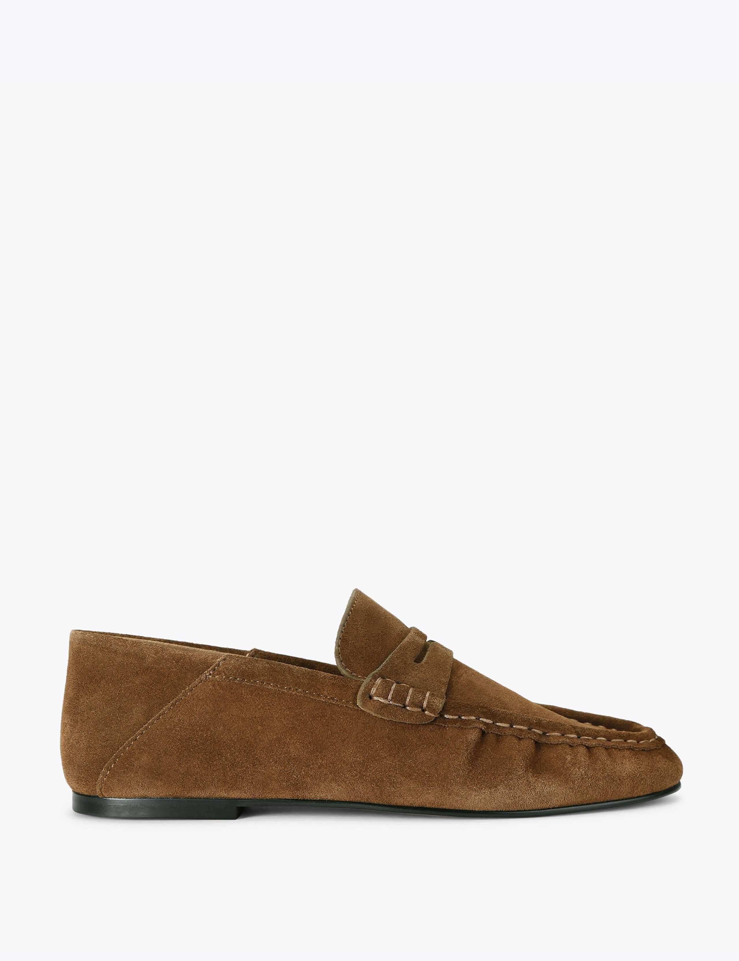 Roger Suede Slip On Loafers 1 of 4