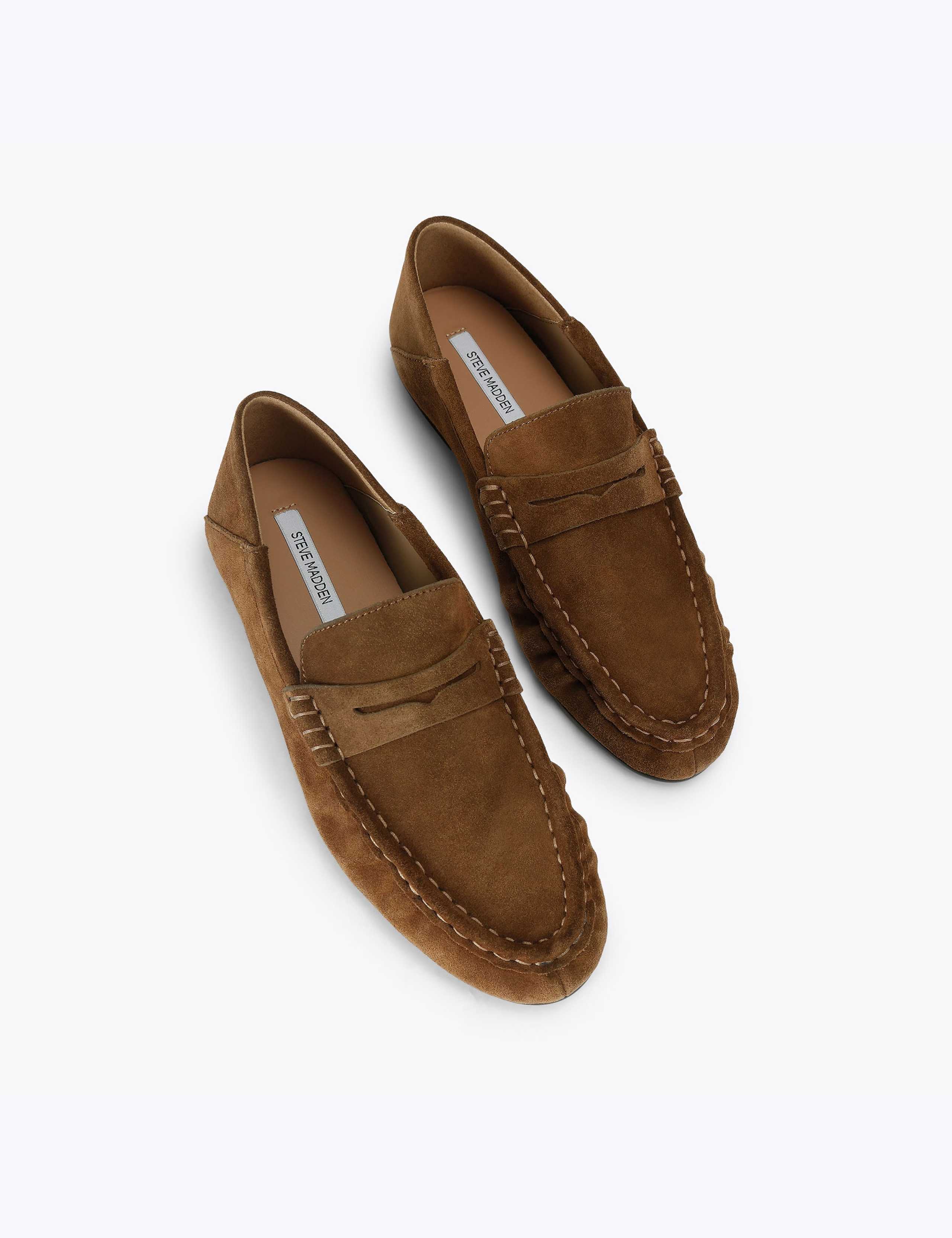 Roger Suede Slip On Loafers 3 of 4