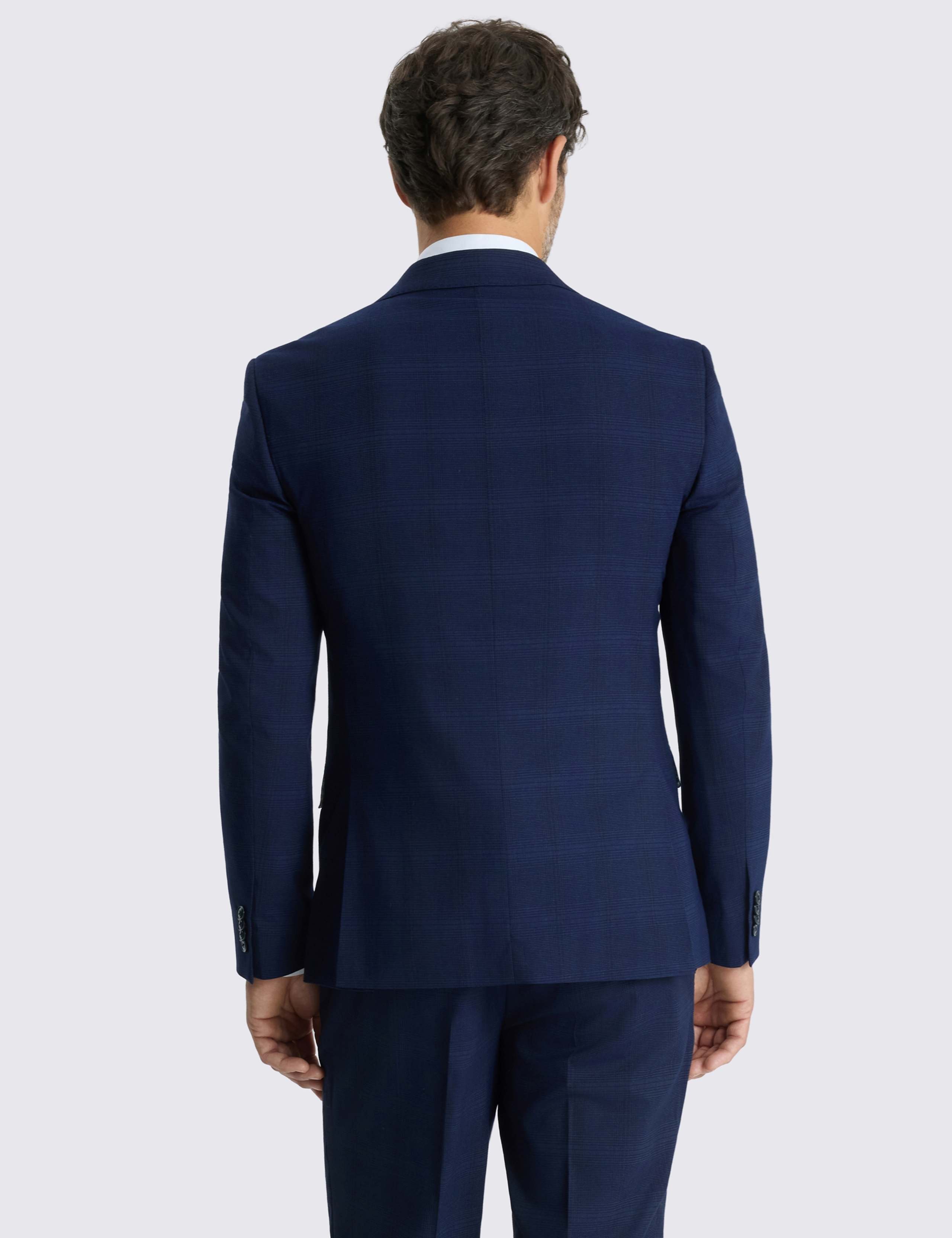 Slim Fit Check Stretch Suit Jacket 3 of 6
