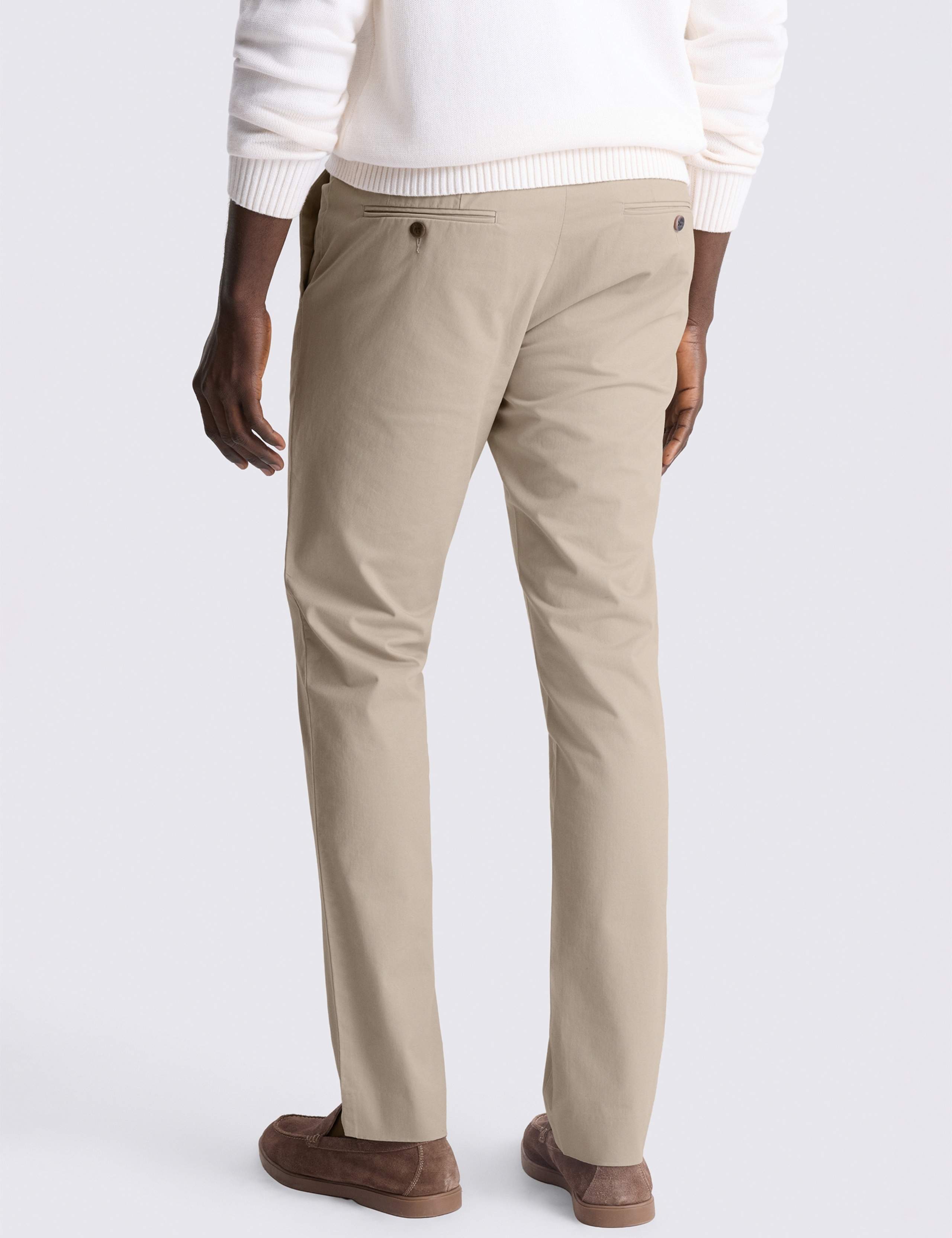 Slim Fit Cotton Rich Stretch Chinos 3 of 4