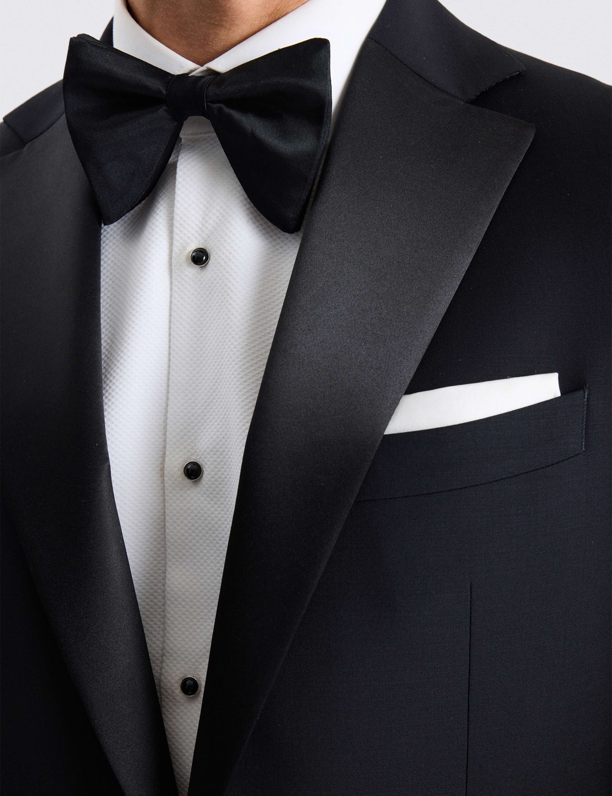 Tailored Fit Wool Rich Stretch Tuxedo Jacket 5 of 5