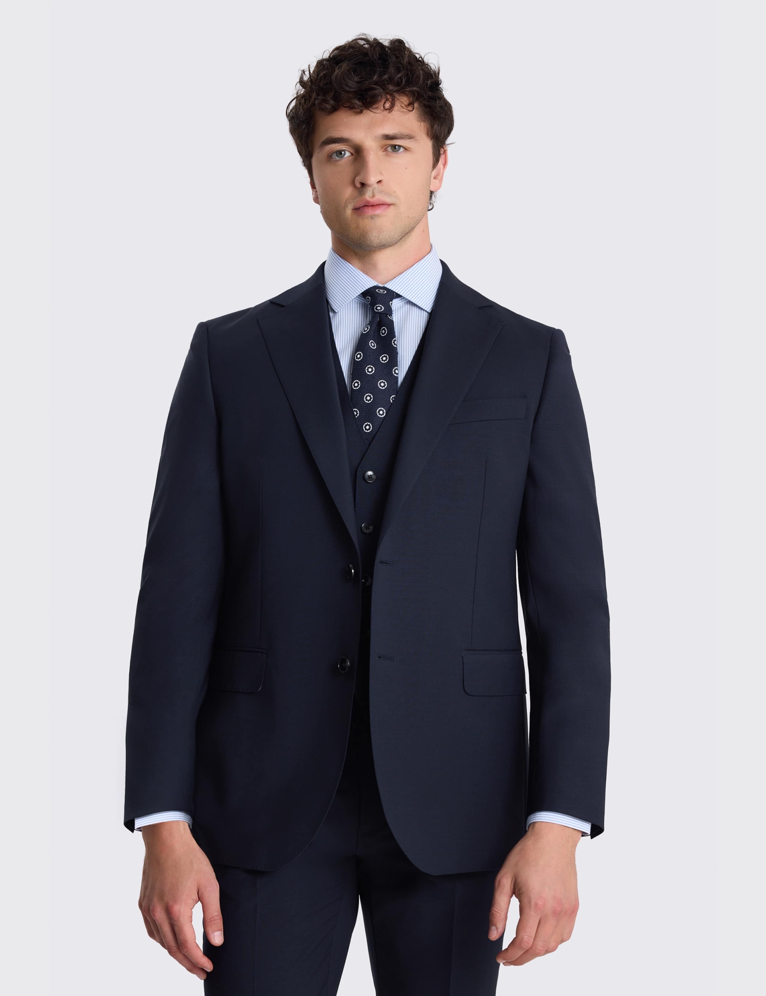 Tailored Fit Performance Suit Jacket 5 of 6