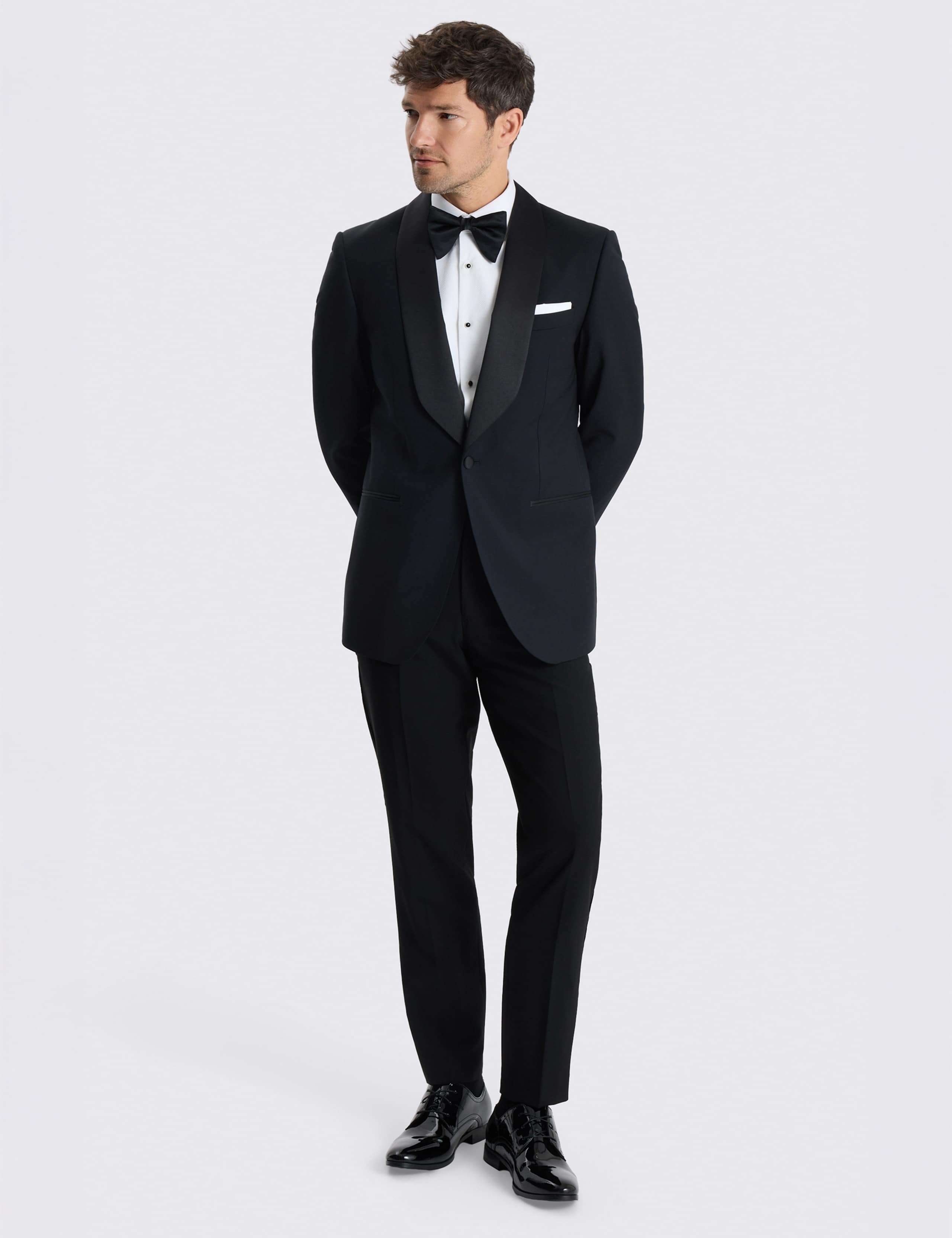 Tailored Fit Wool Rich Tuxedo Jacket 2 of 5