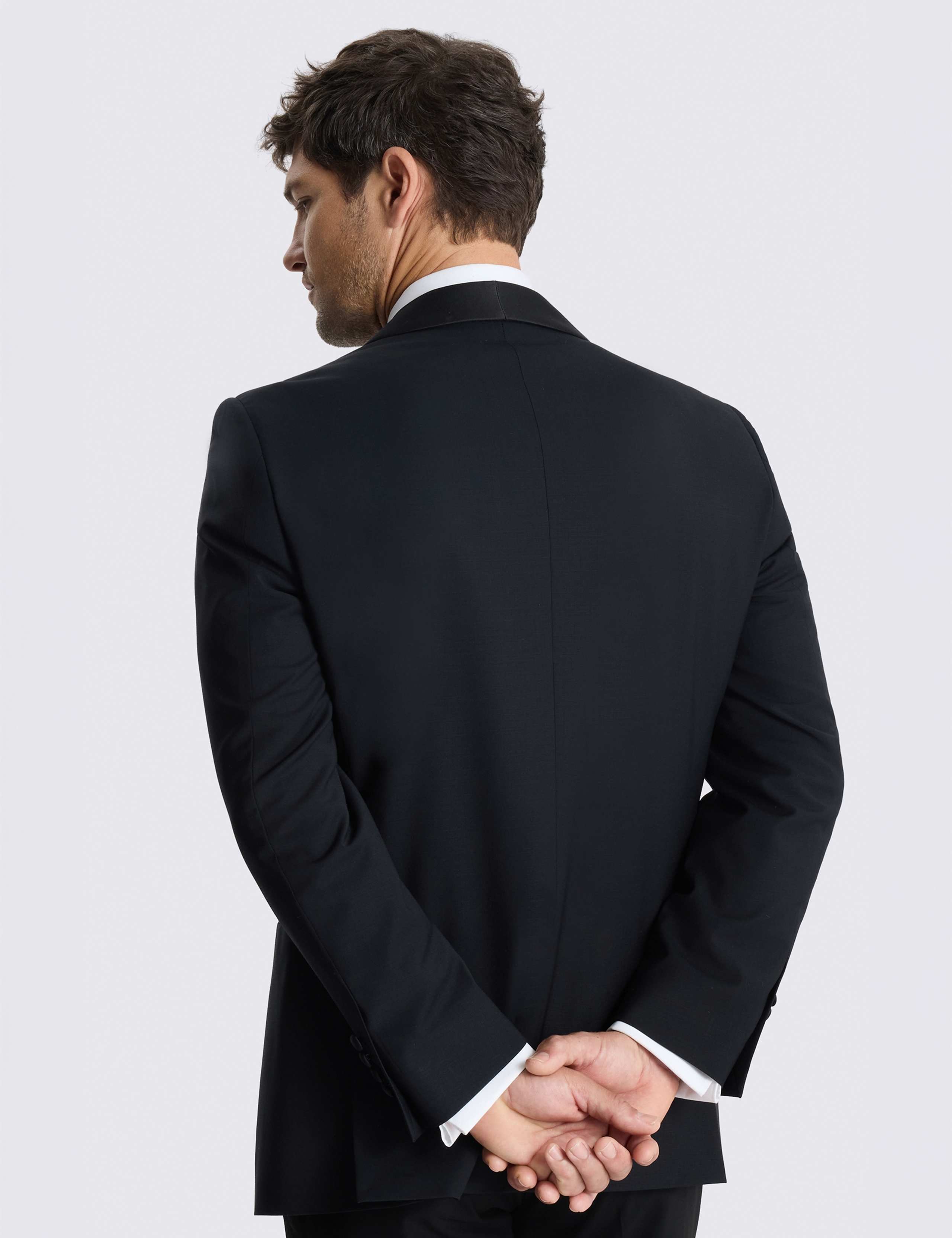Tailored Fit Wool Rich Tuxedo Jacket 4 of 5