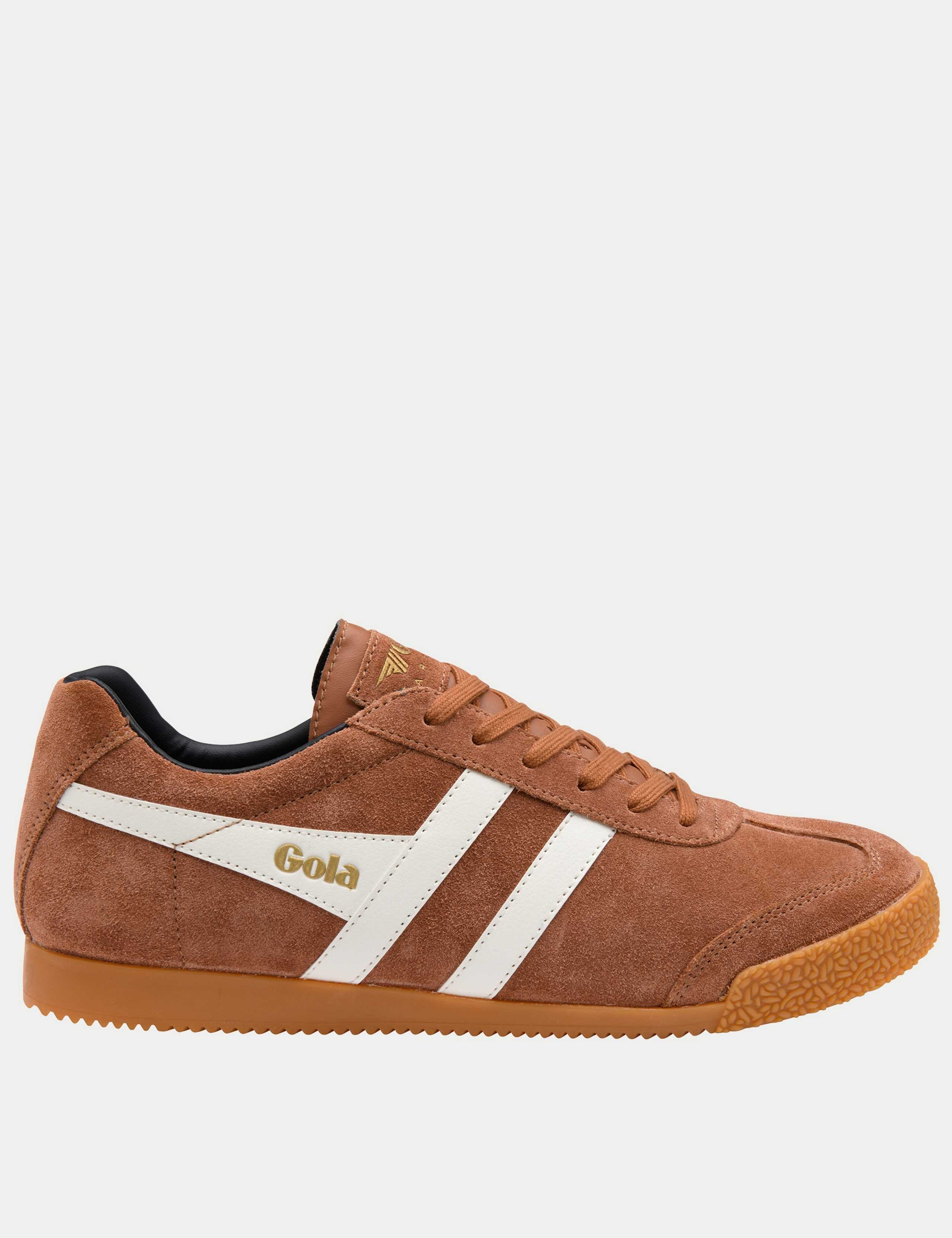 Suede Lace Up Trainers 1 of 5