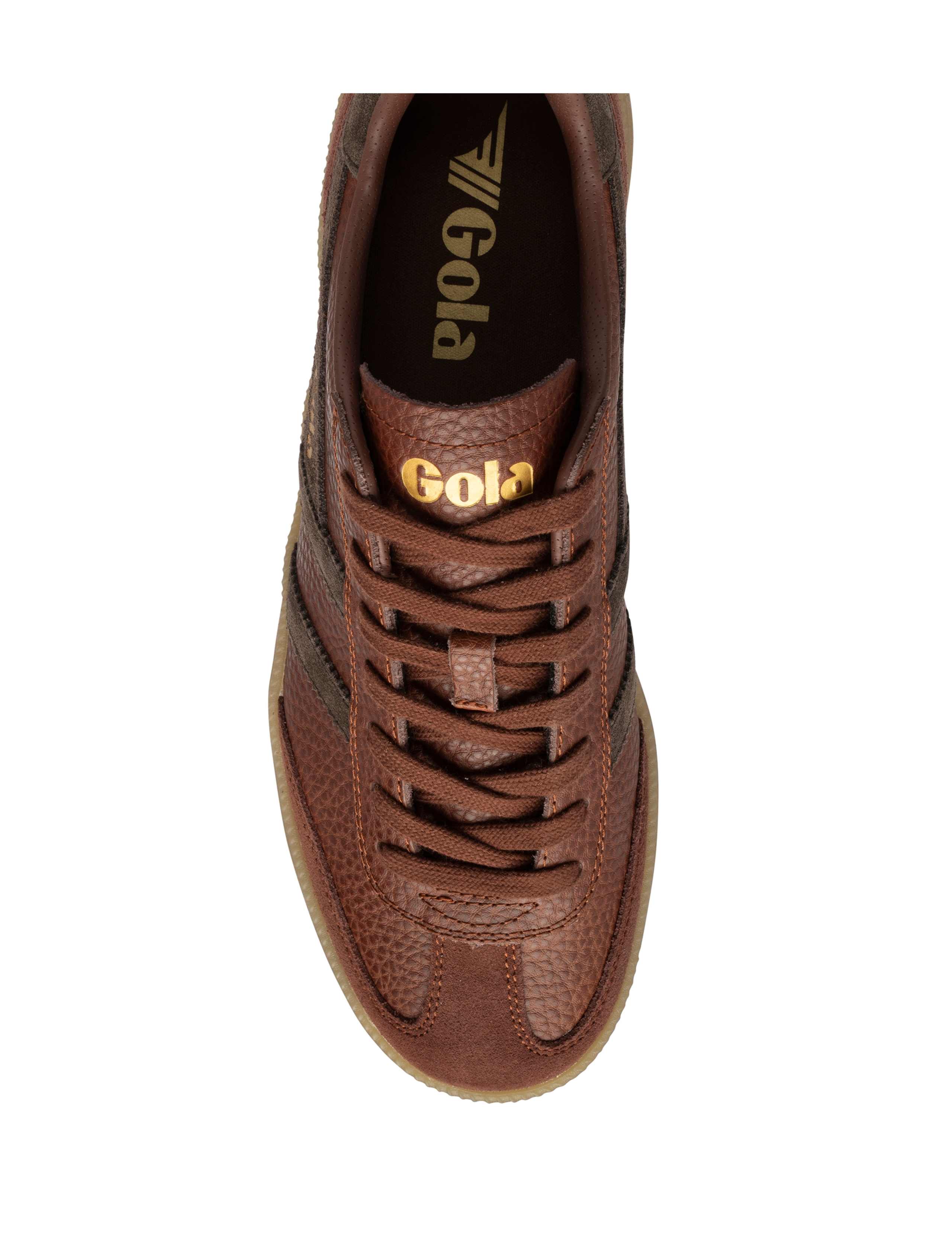 Leather Lace Up Trainers 3 of 5