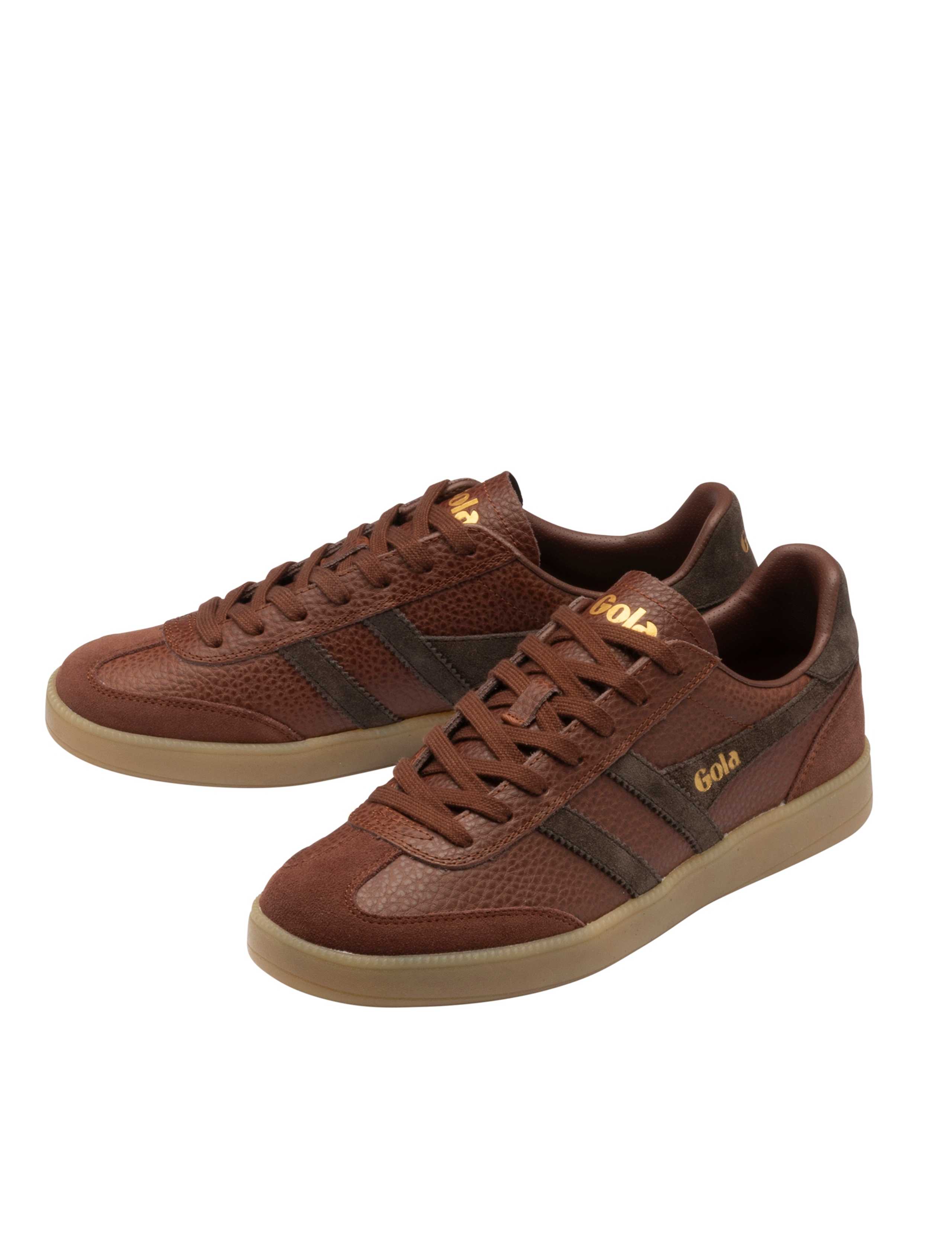 Leather Lace Up Trainers 4 of 5