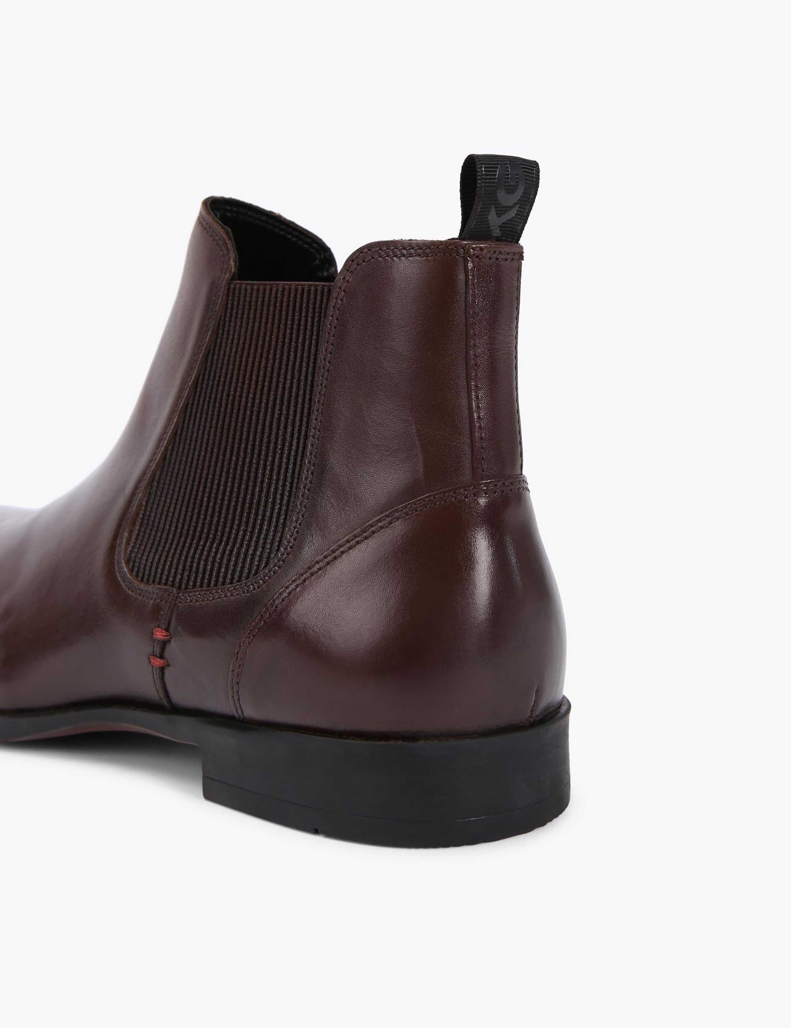 Leather Pull On Chelsea Boots 4 of 5
