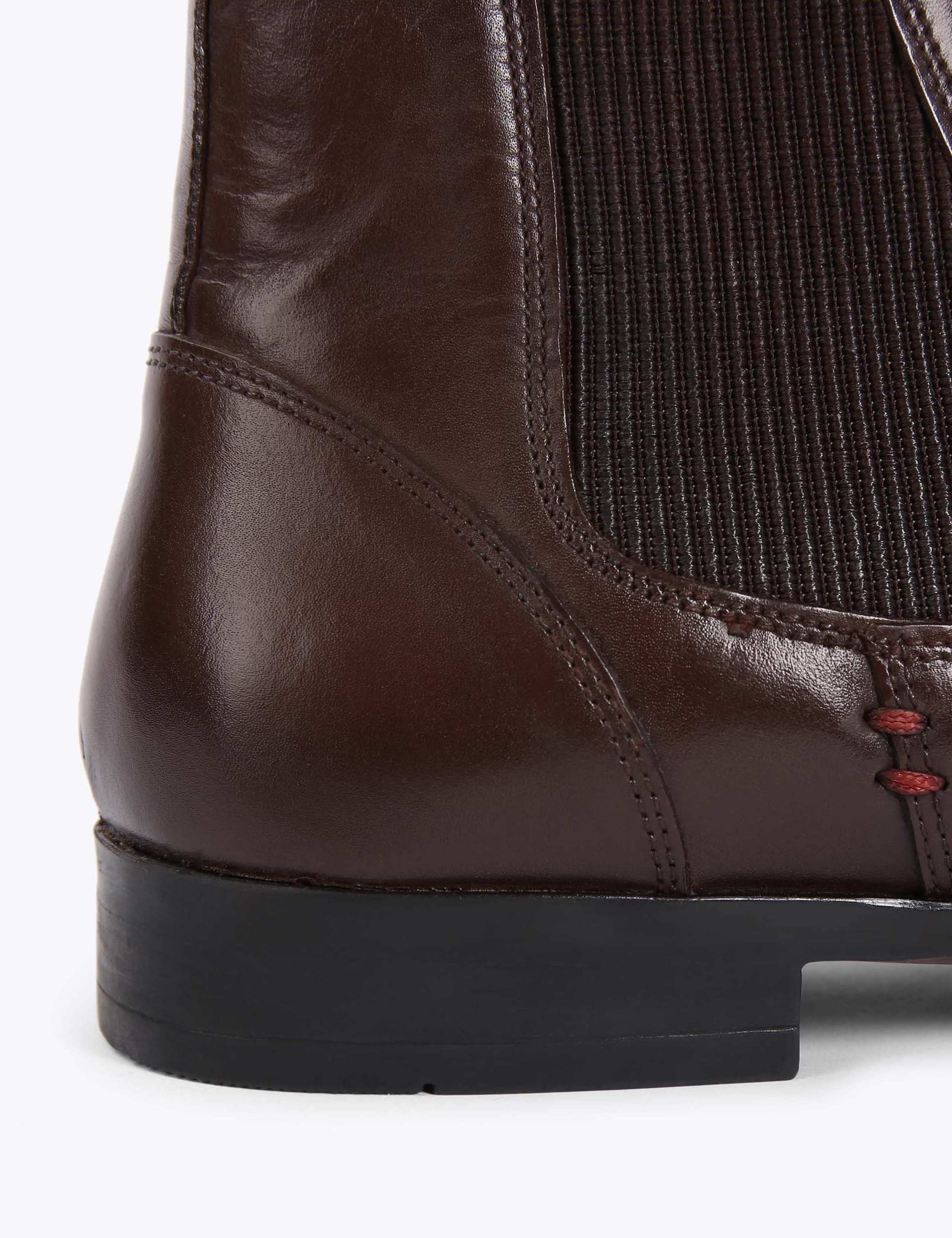 Leather Pull On Chelsea Boots 5 of 5