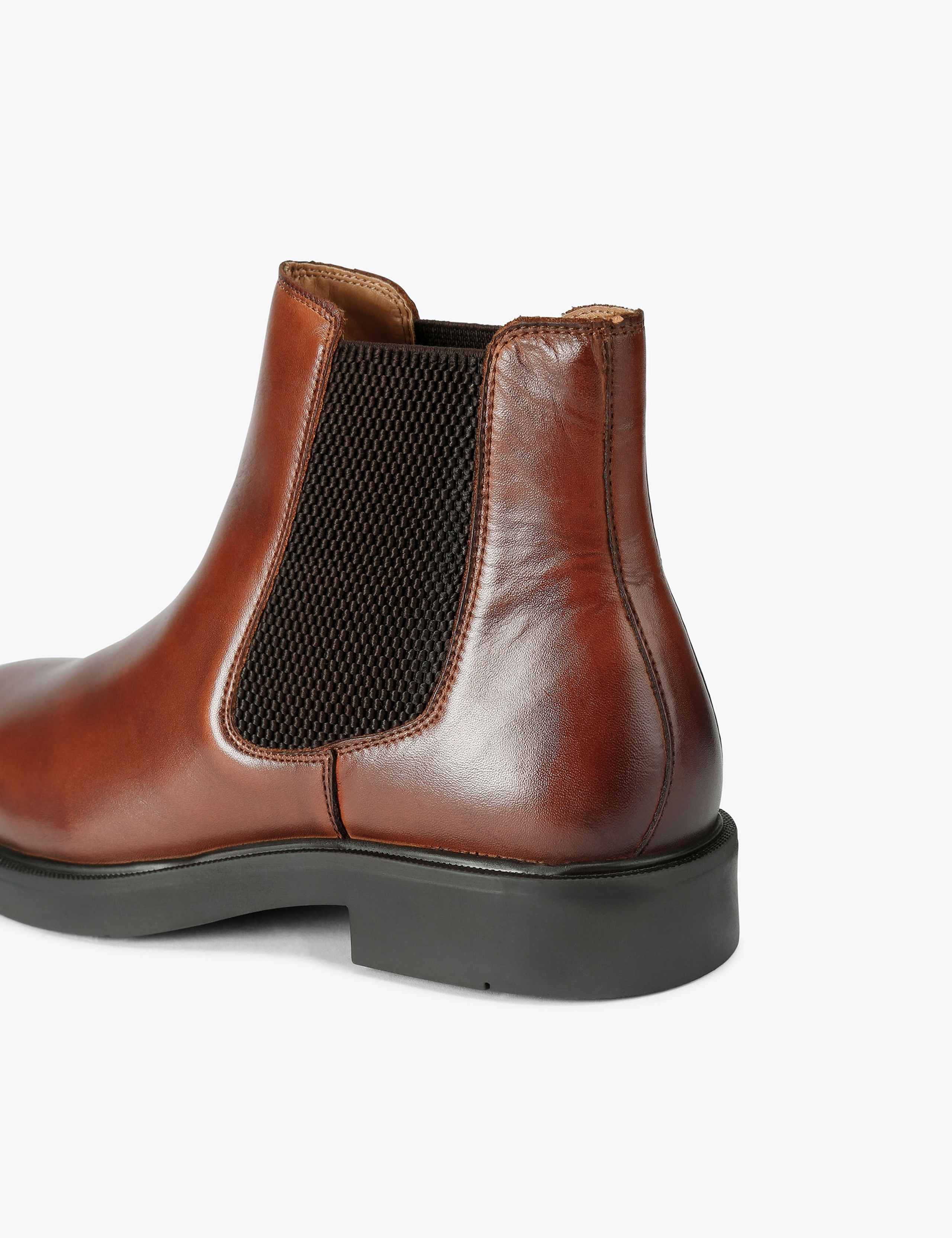 Leather Pull On Chelsea Boots 5 of 5
