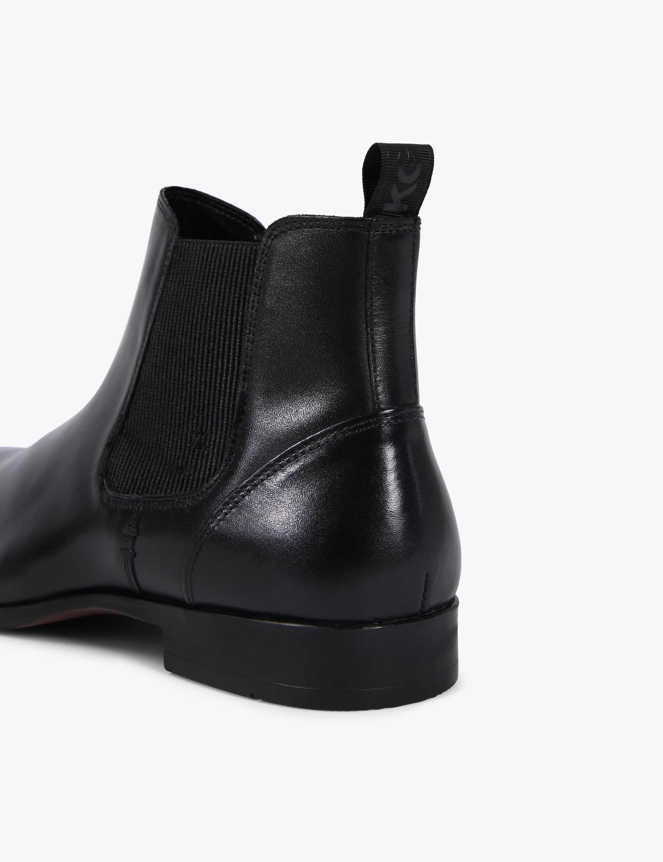 Leather Pull On Chelsea Boots 4 of 5