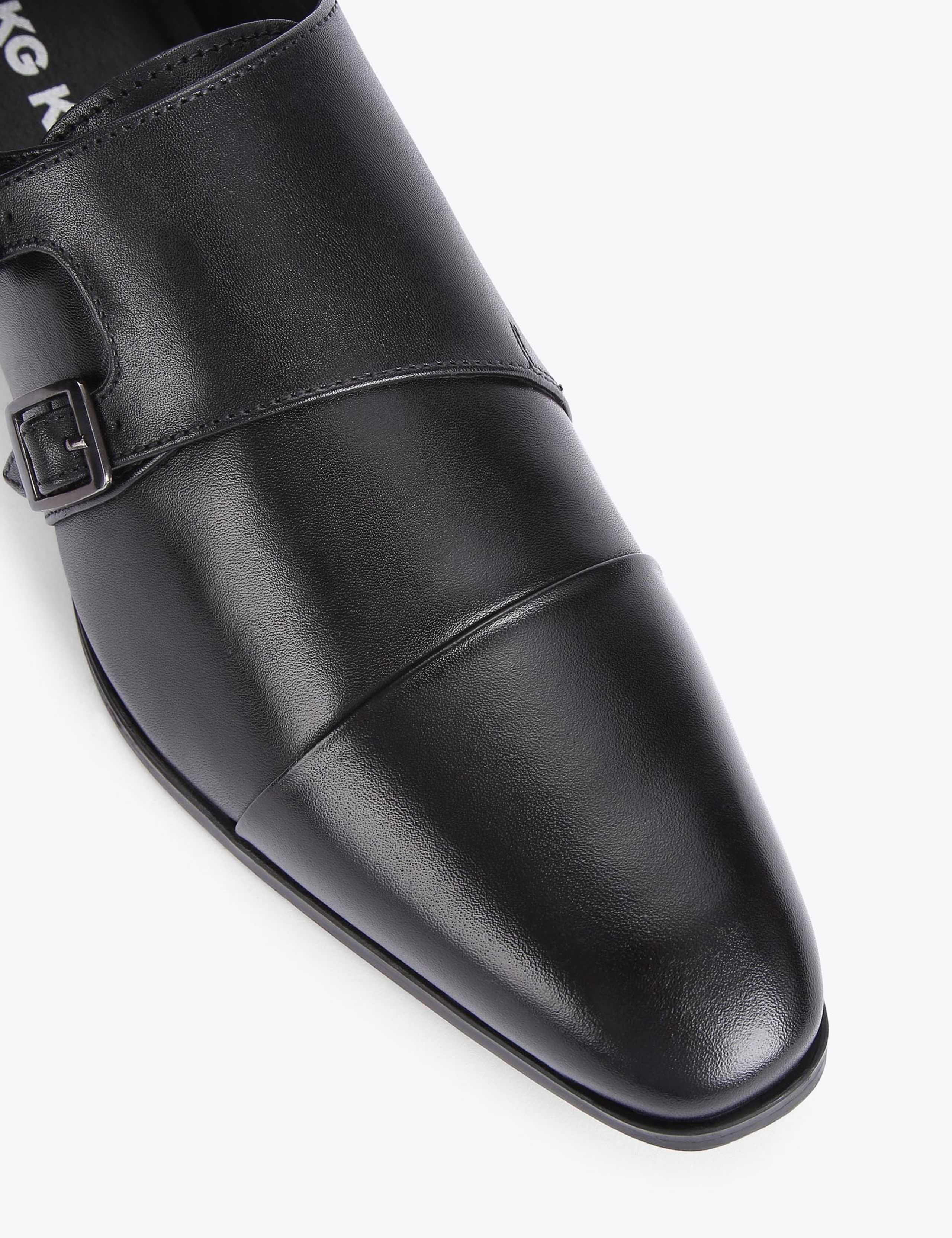 Leather Monk Strap Shoes 3 of 5