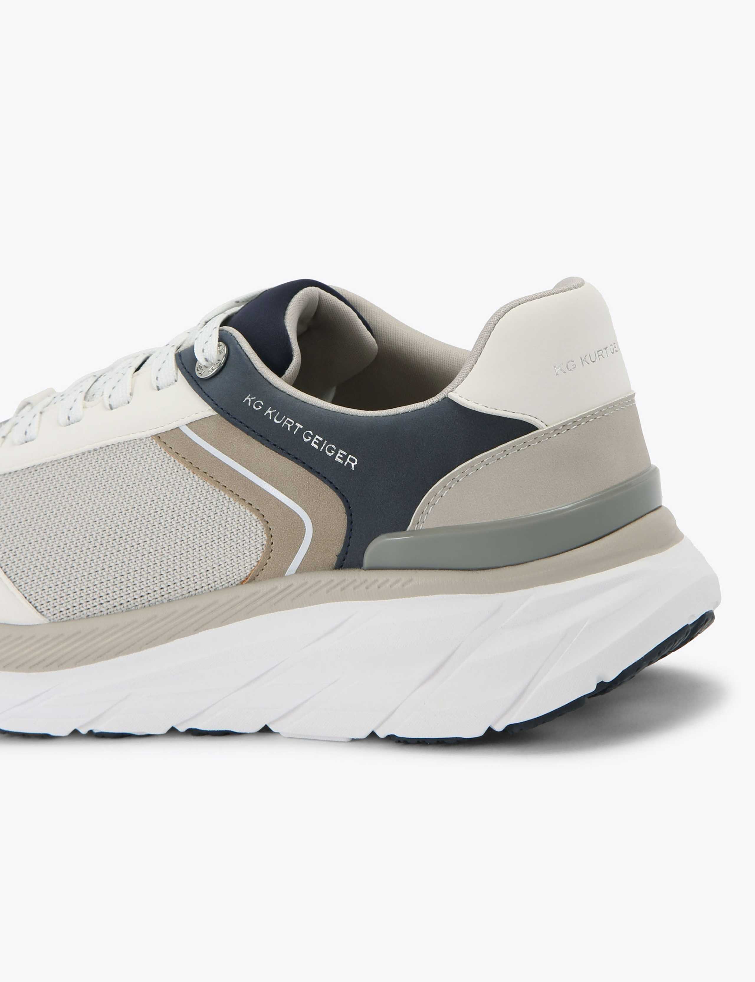 Colour Block Lace Up Trainers 4 of 4