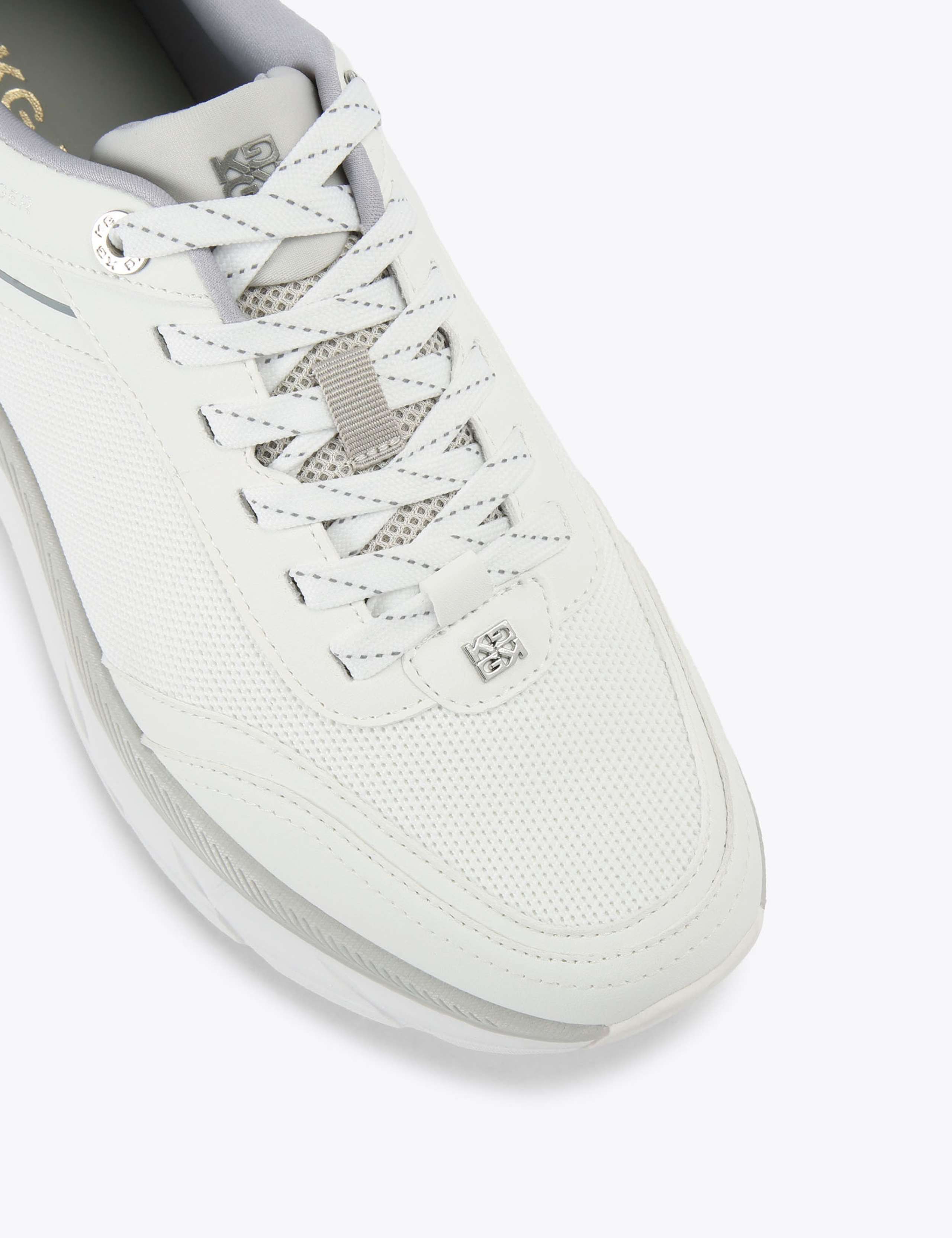 Colour Block Lace Up Trainers 2 of 4