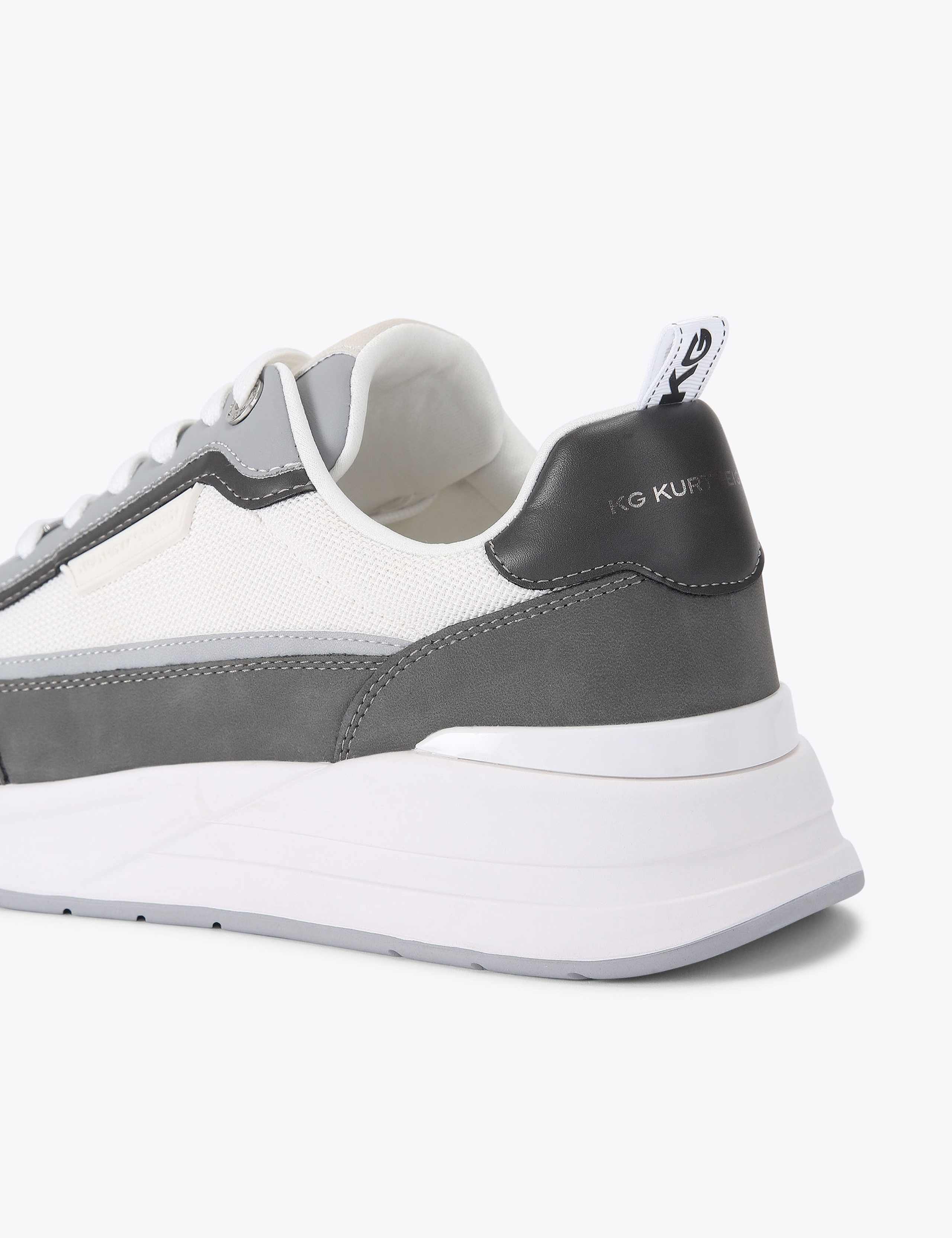 Colour Block Lace Up Trainers 5 of 5