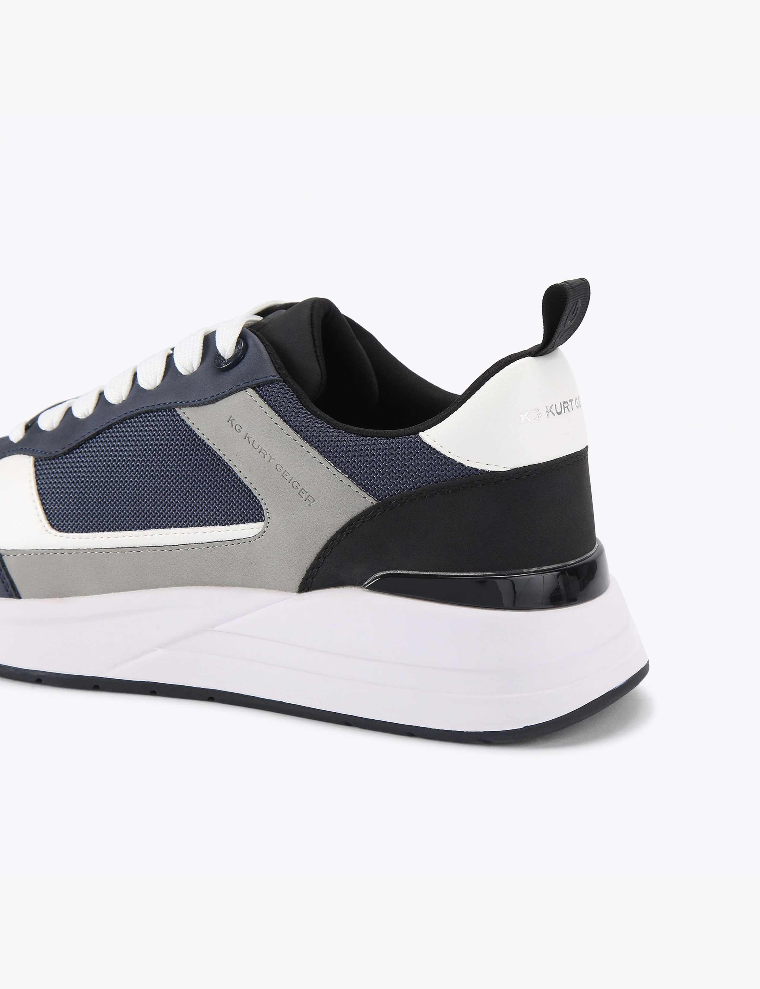 Colour Block Lace Up Trainers 5 of 5