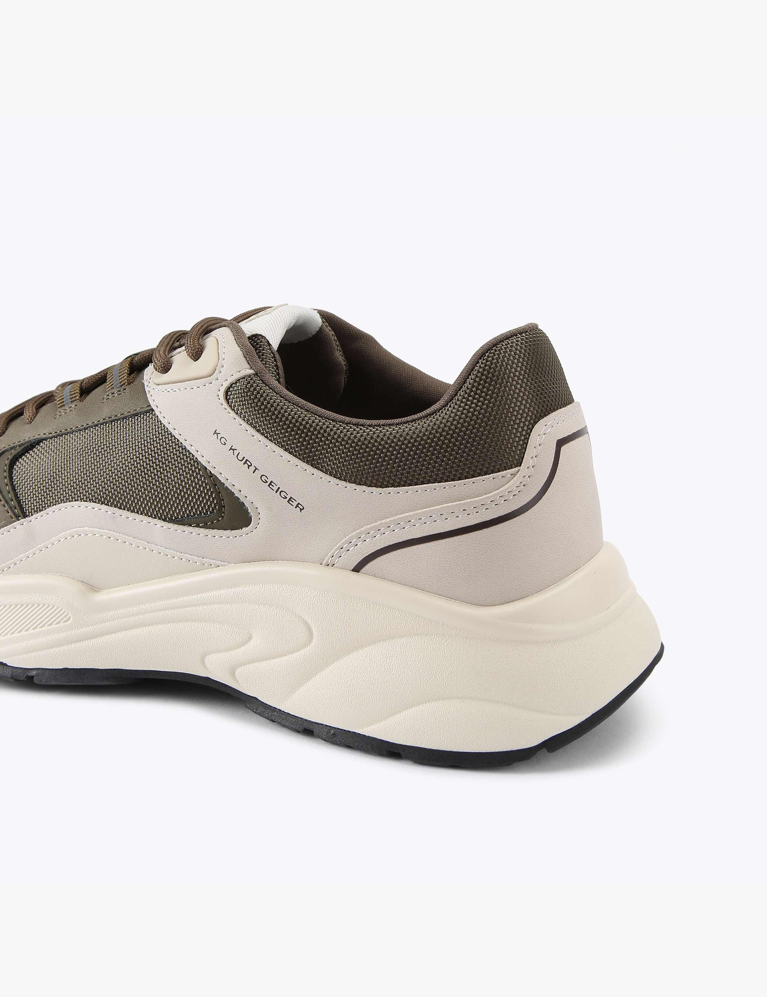 Colour Block Lace Up Trainers 5 of 5