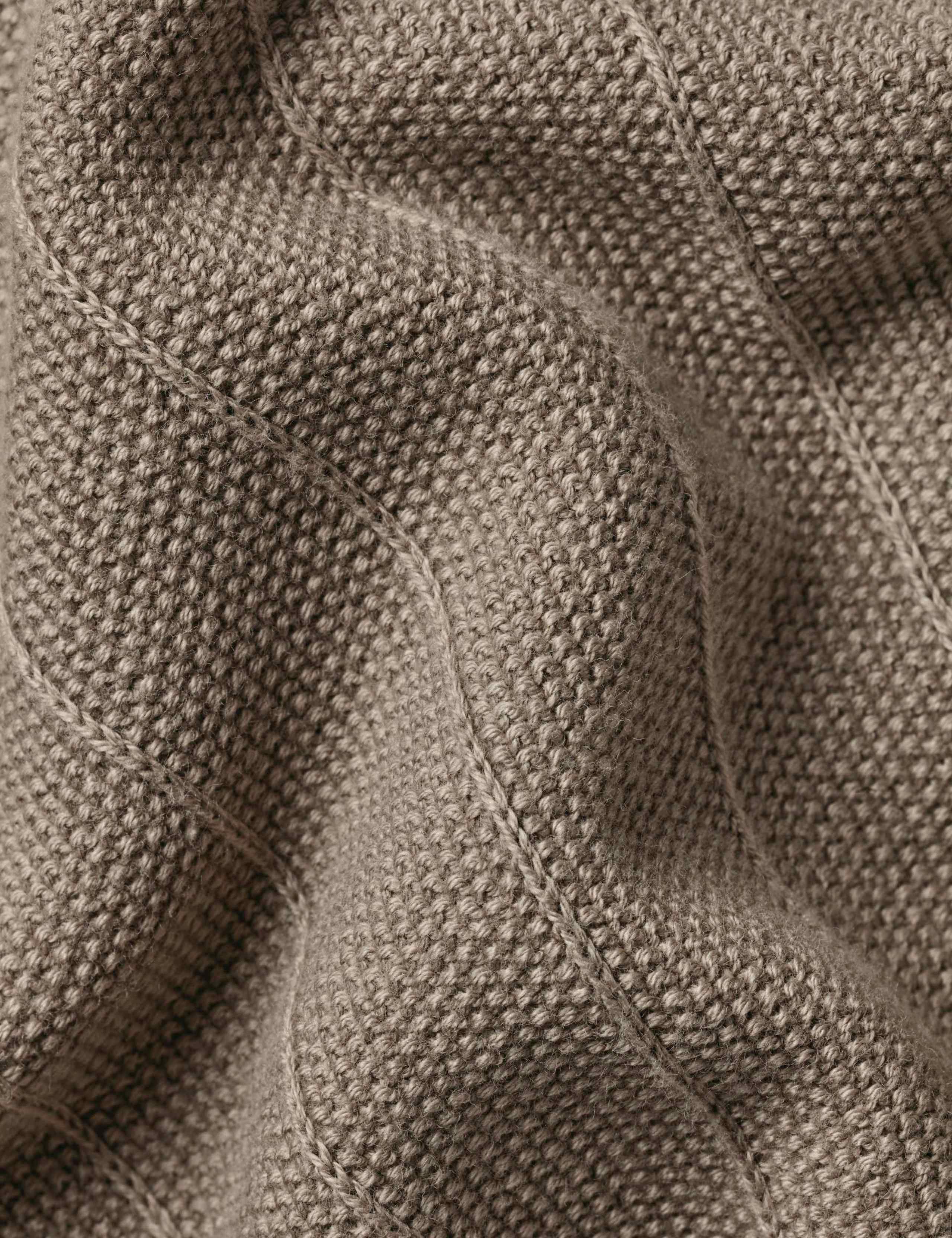 Pure Cotton Textured Knitted Polo Shirt 7 of 7