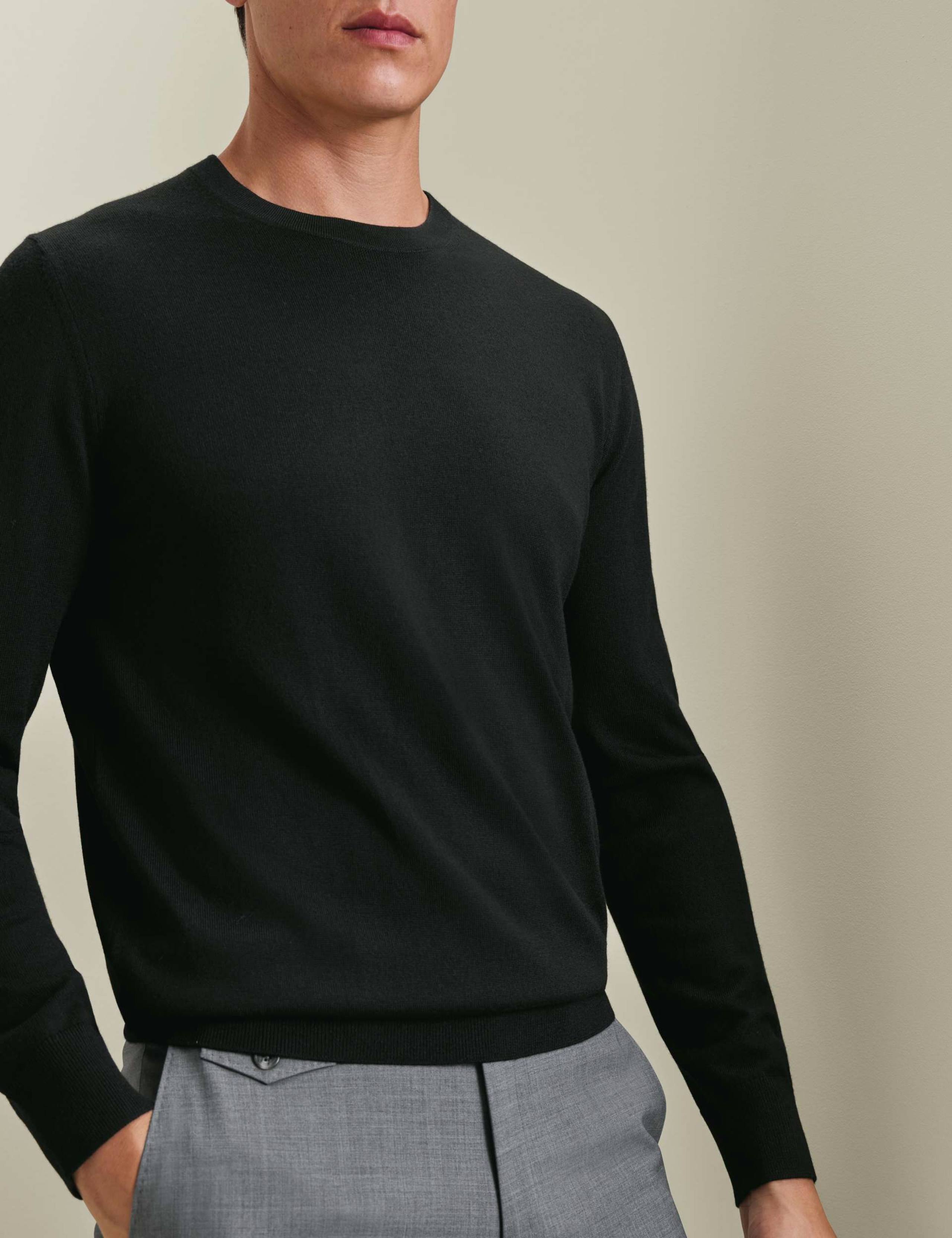 Pure Merino Wool Crew Neck Jumper 2 of 5