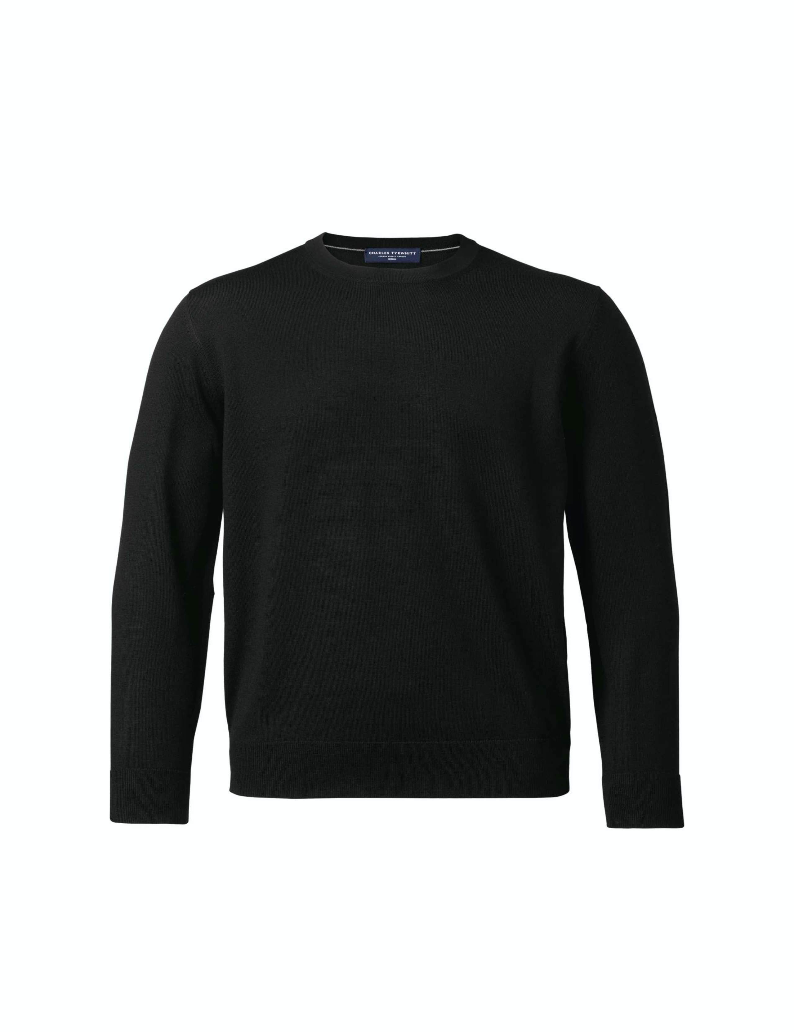 Pure Merino Wool Crew Neck Jumper 3 of 5