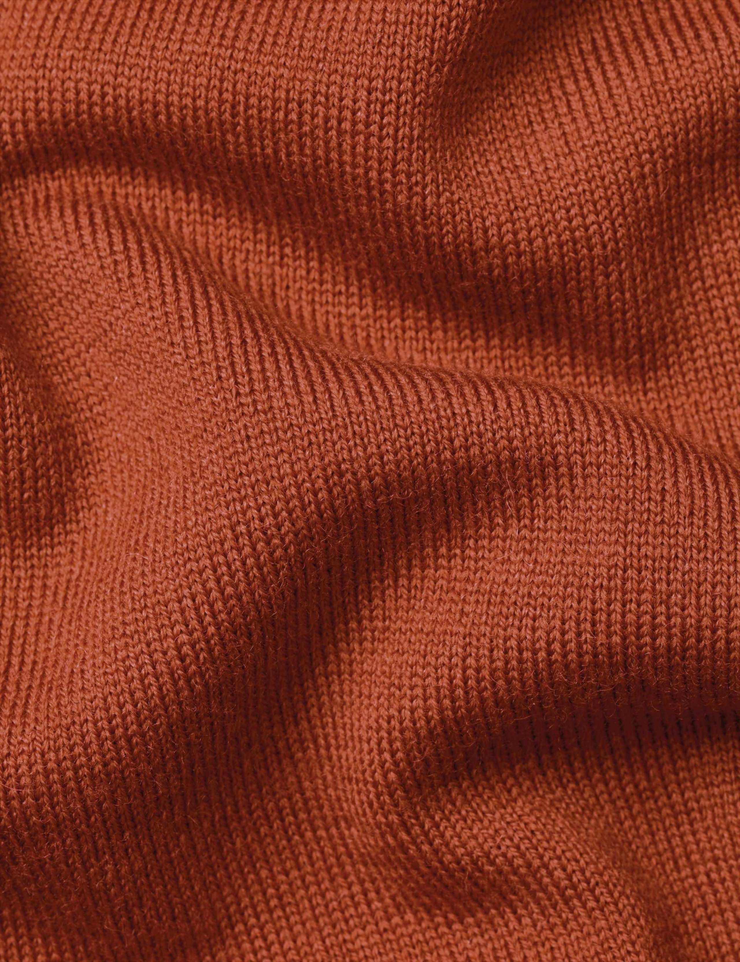Pure Merino Wool Half Zip Jumper 6 of 6