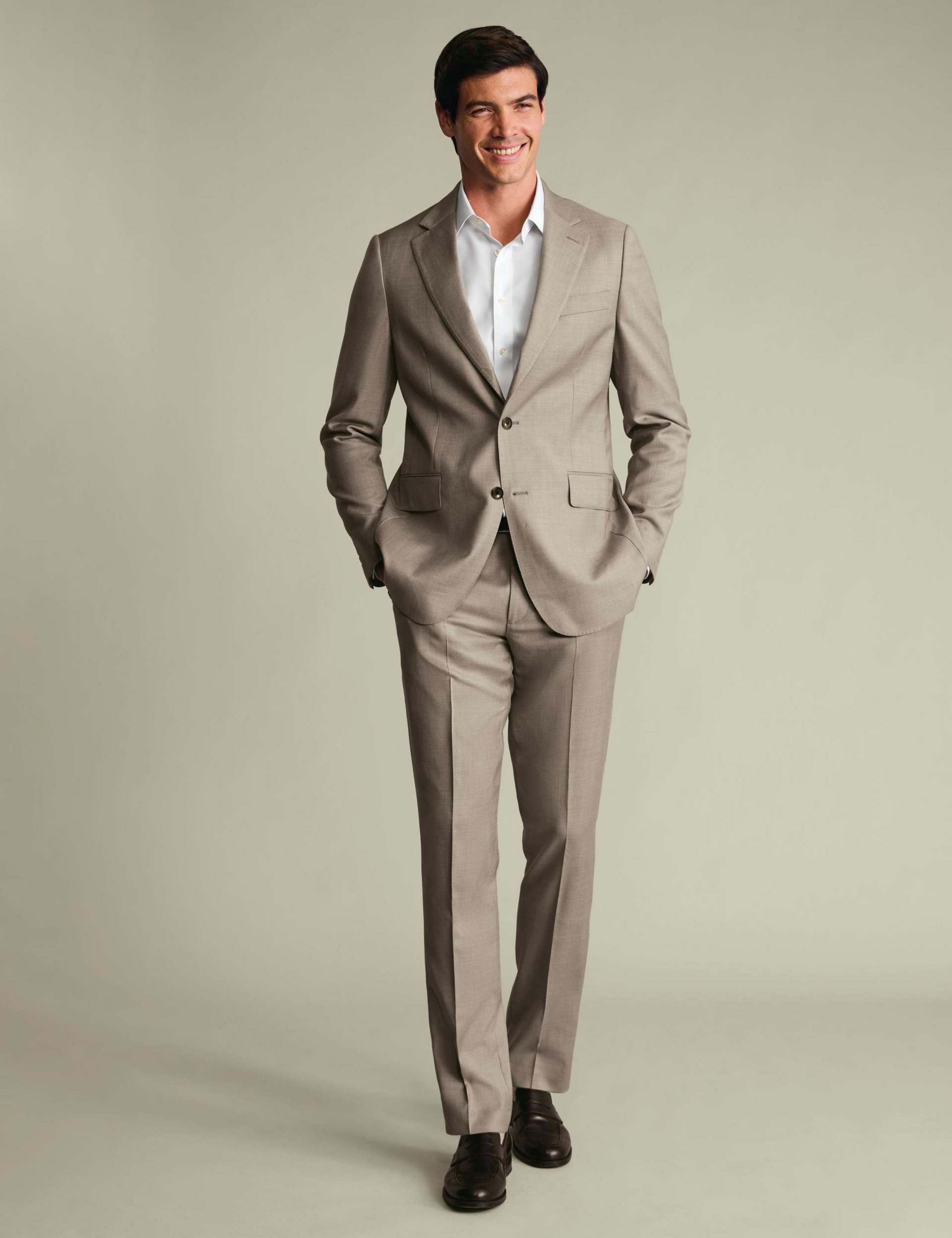 Slim Fit Pure Wool Suit Jacket 2 of 6