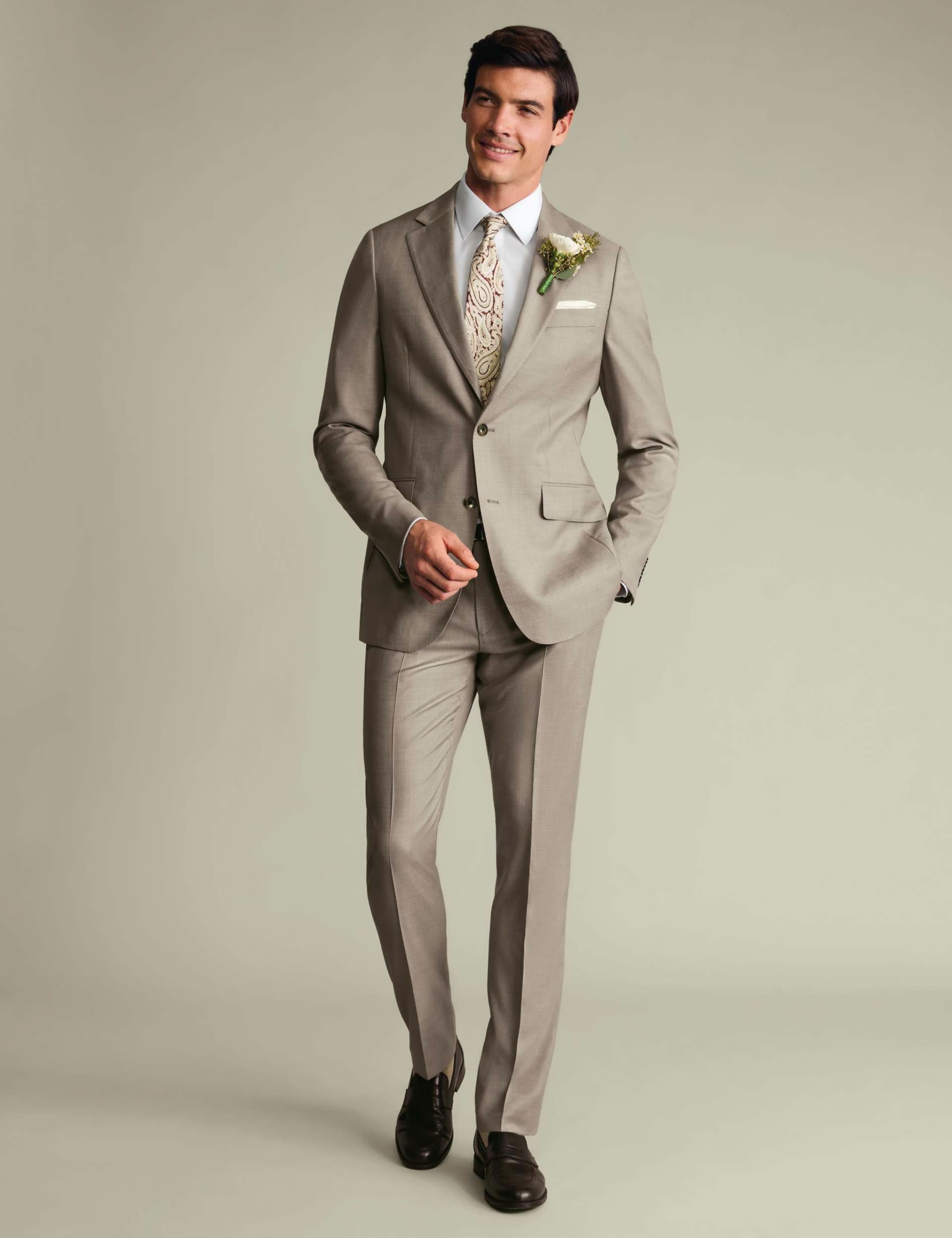 Slim Fit Pure Wool Suit Jacket 4 of 6
